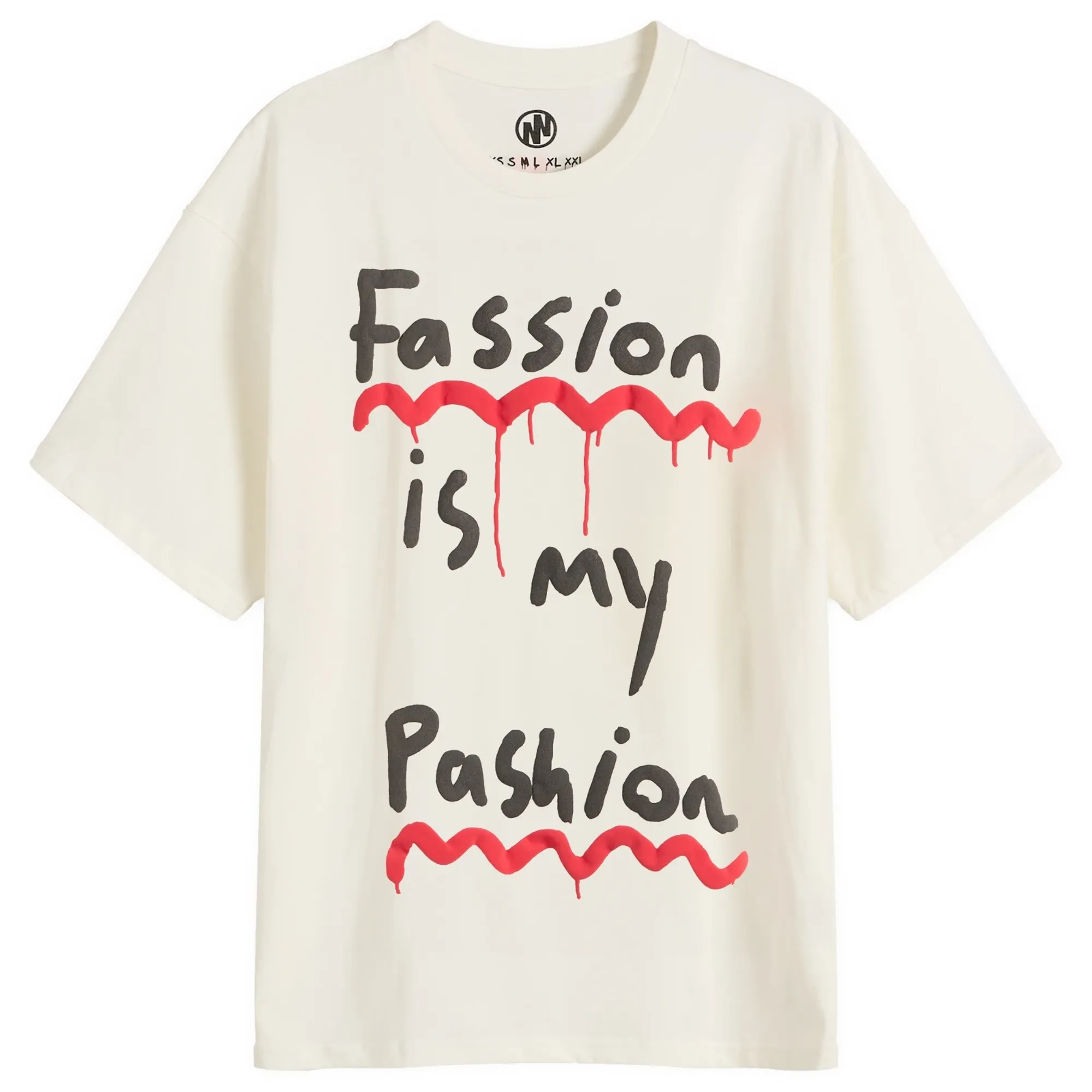 Navinder Nangla Fassion is my Pashion T-Shirt White