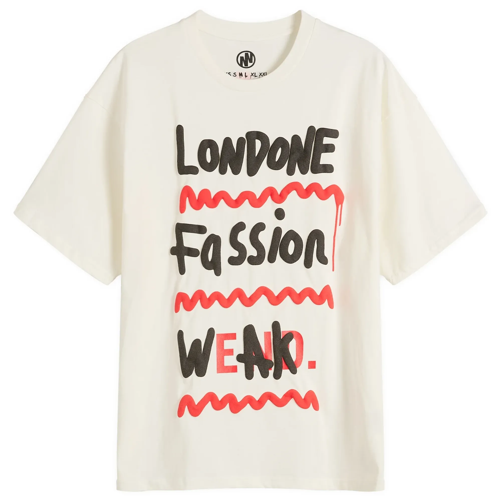 Navinder Nangla END. Londone Fassion Weak T-Shirt White