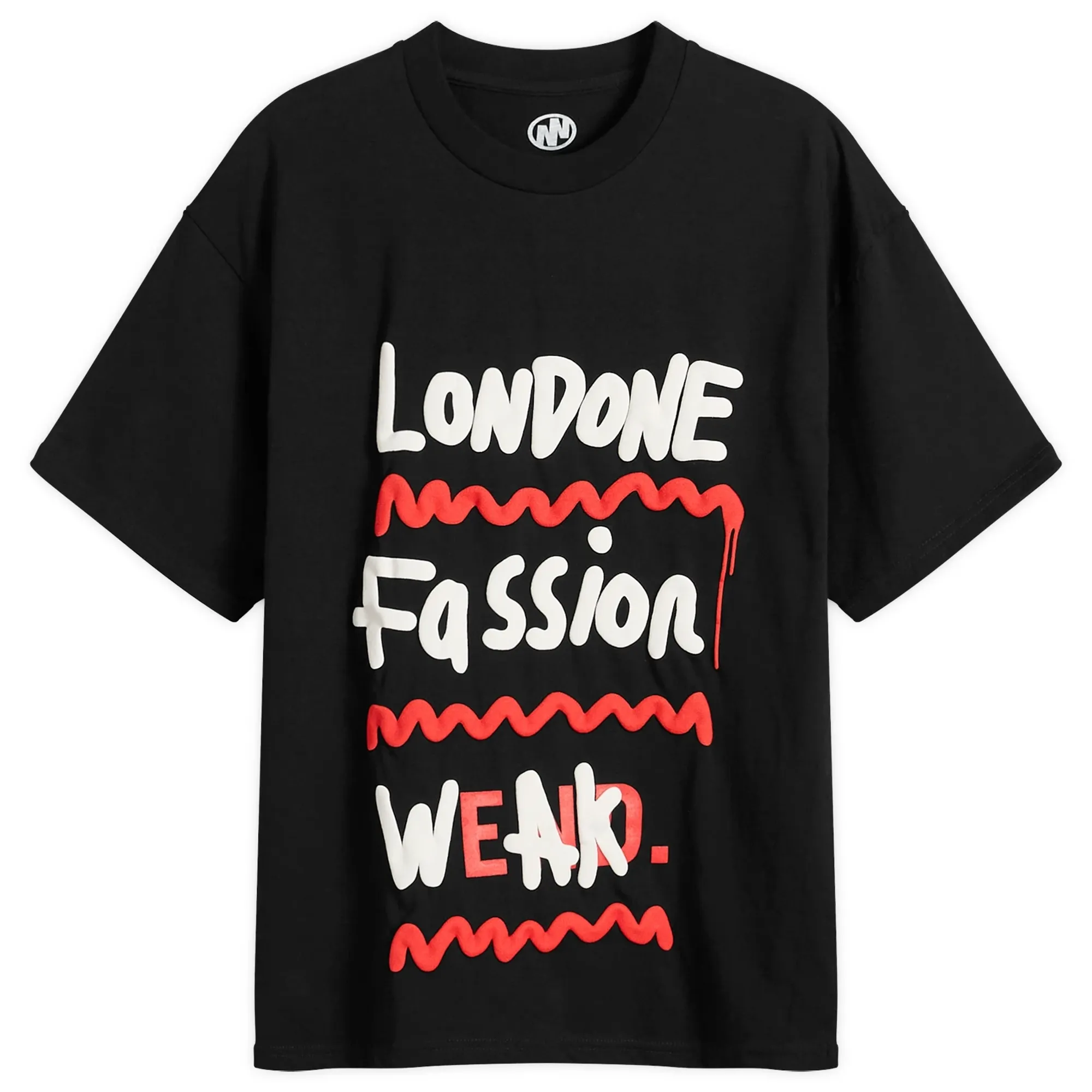 Navinder Nangla END. Londone Fassion Weak T-Shirt Black