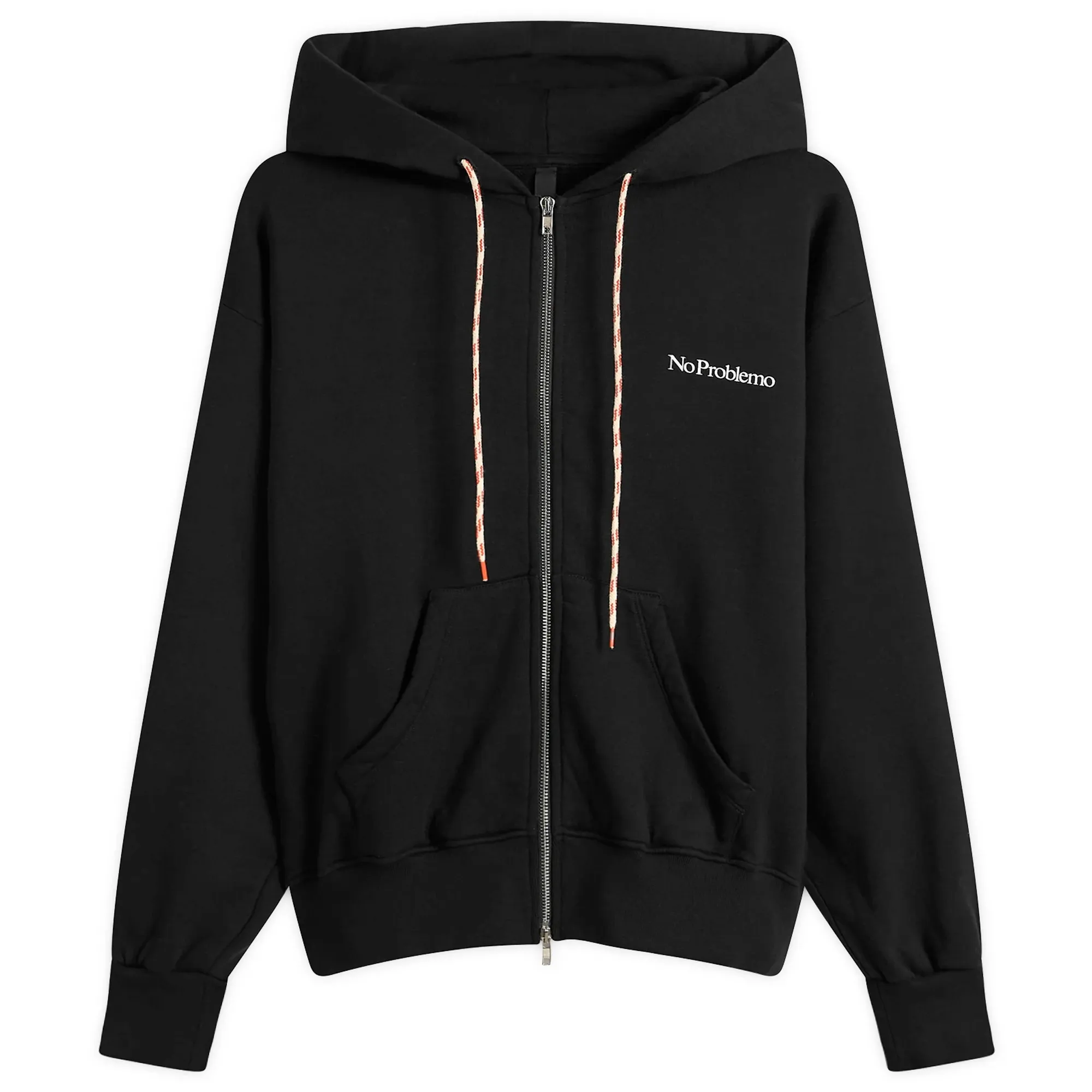 No Problemo Men's Mini Problemo Zip Hoodie Black