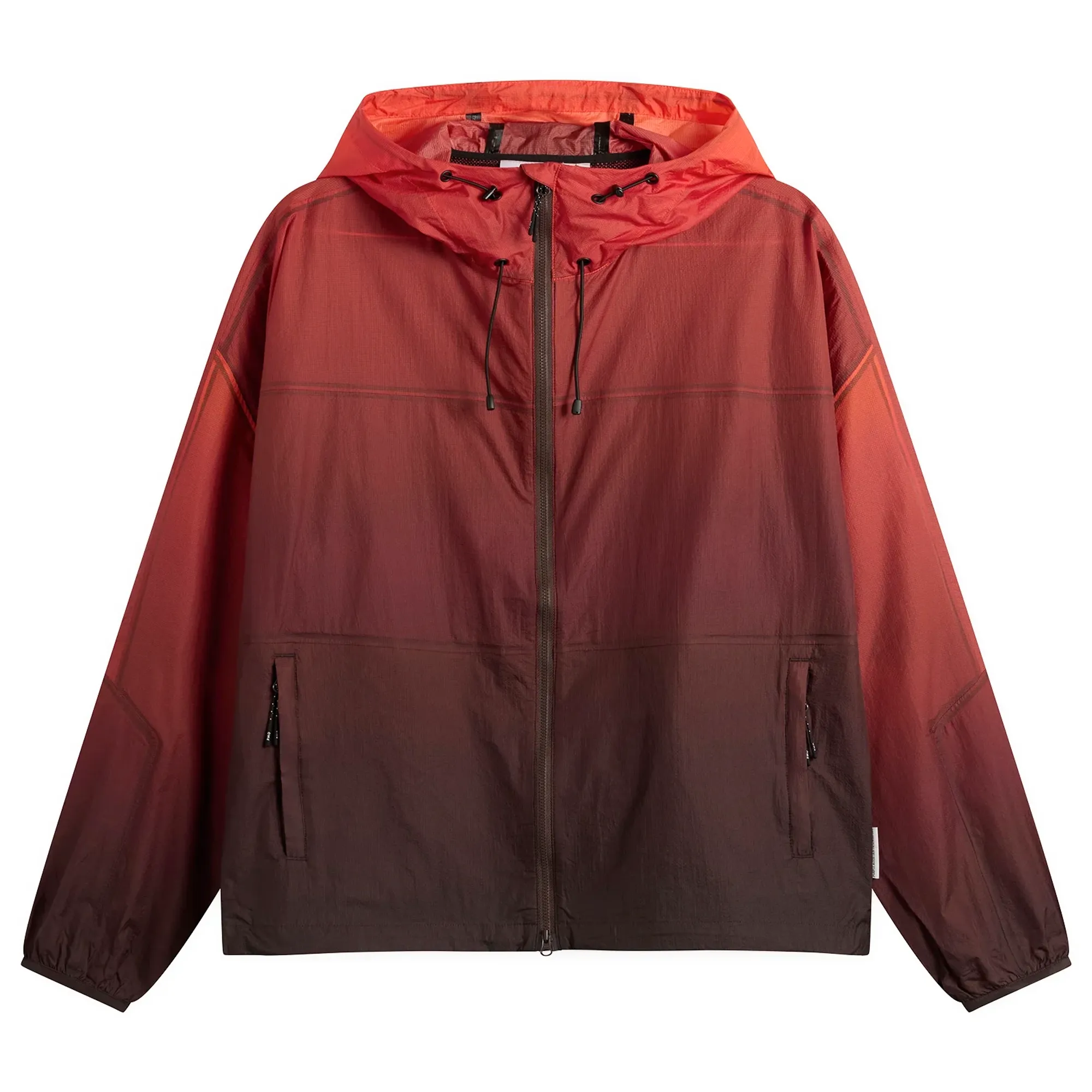 Purple Mountain Observatory Men's Breeze Ombre Jacket Orange Ombre