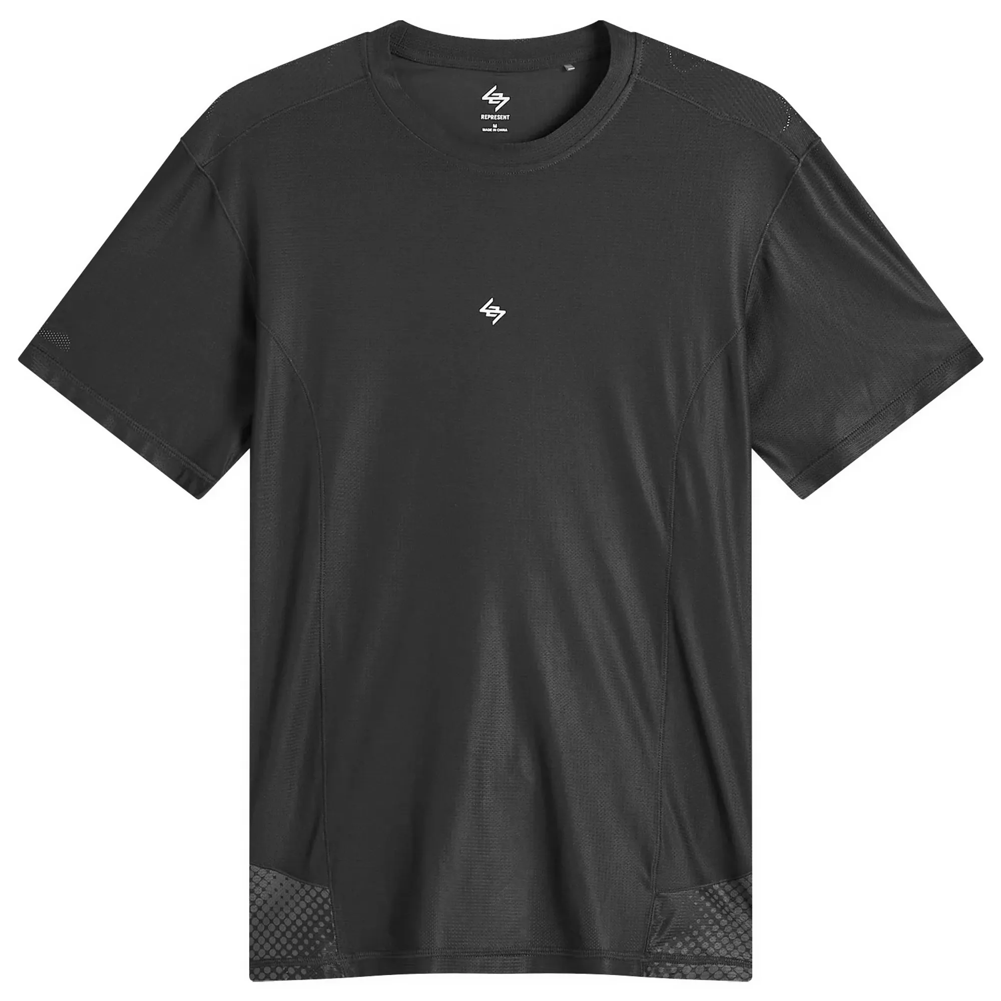 Represent 247 Men's Hybrid T-Shirt Black Fade Out