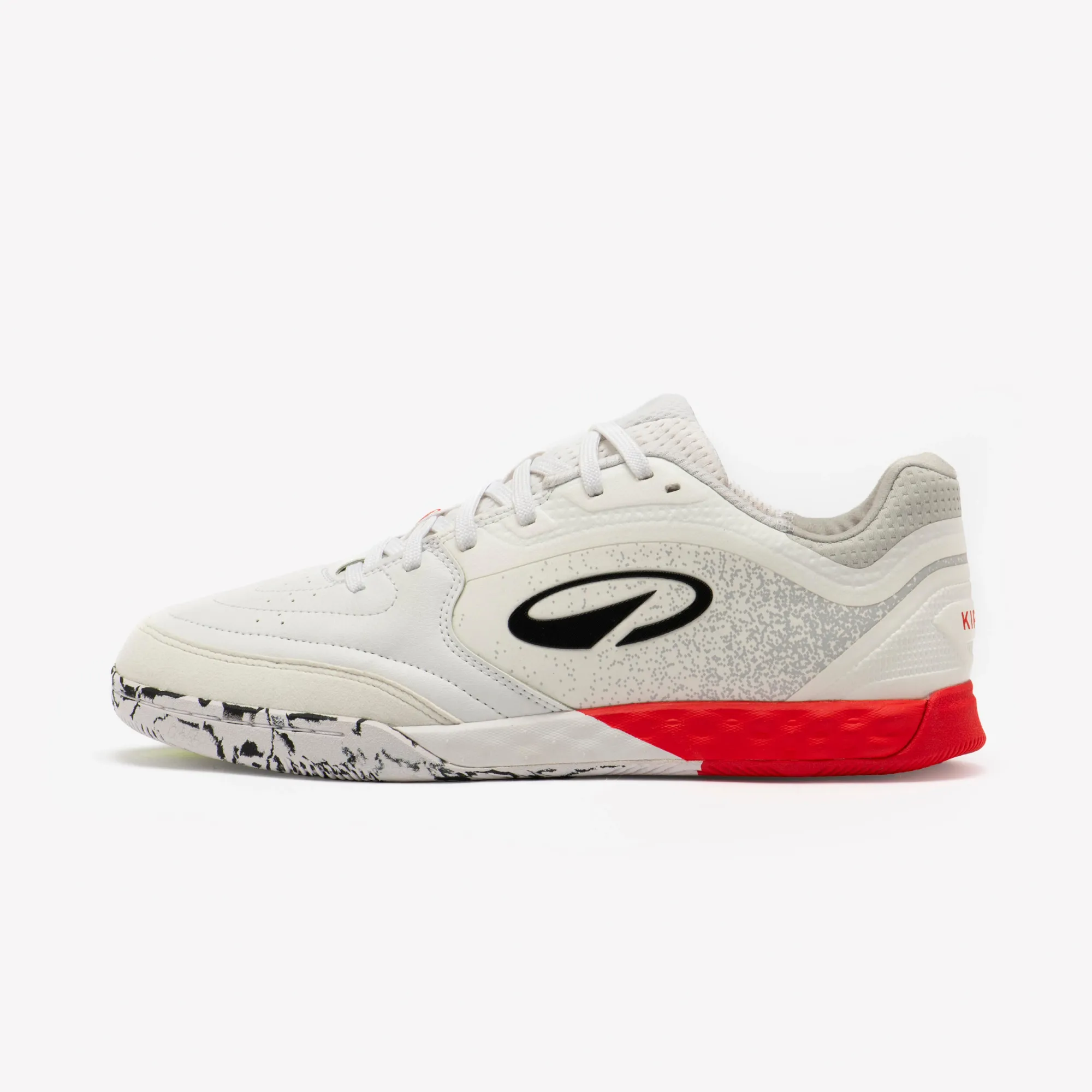 Adult Futsal Shoes Eskudo Pro V2 - Neon Red/Yellow/White