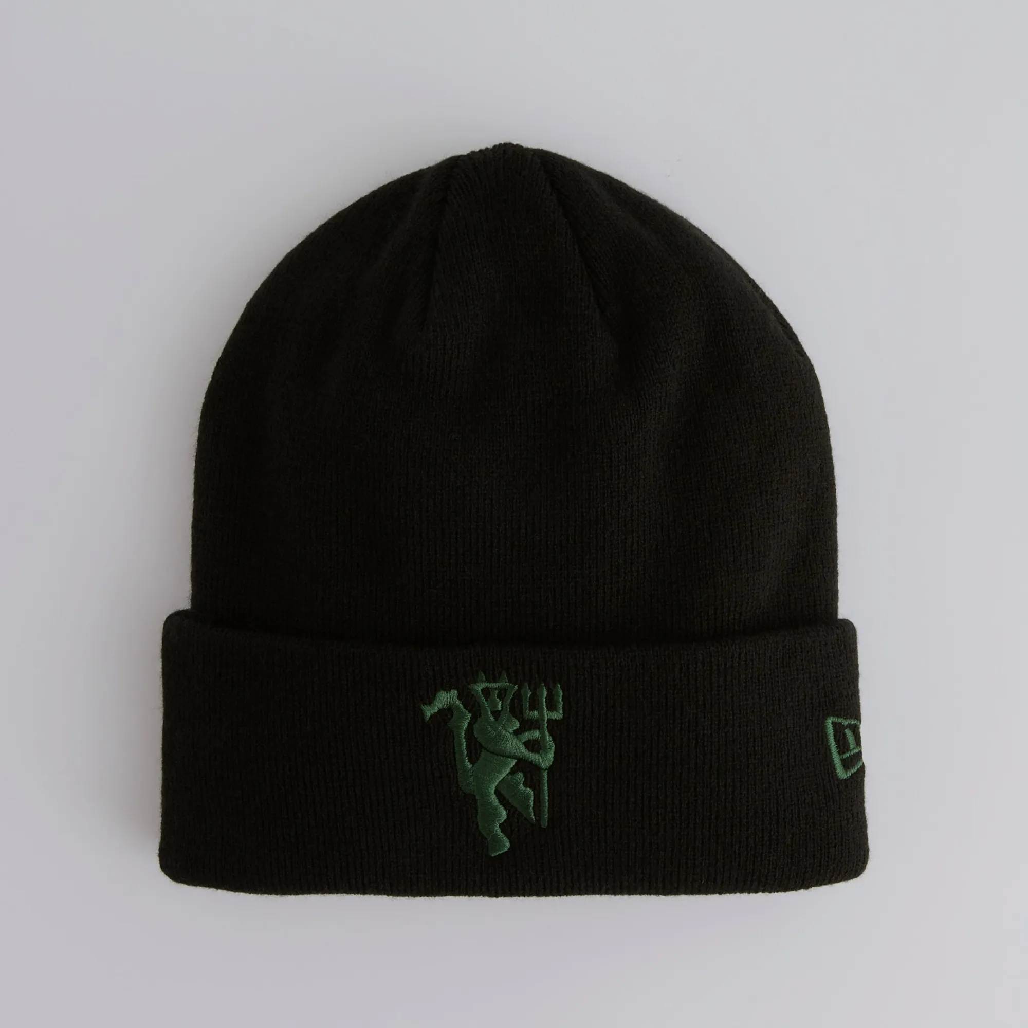 Manchester United x New Era Devil Cuff Beanie Black