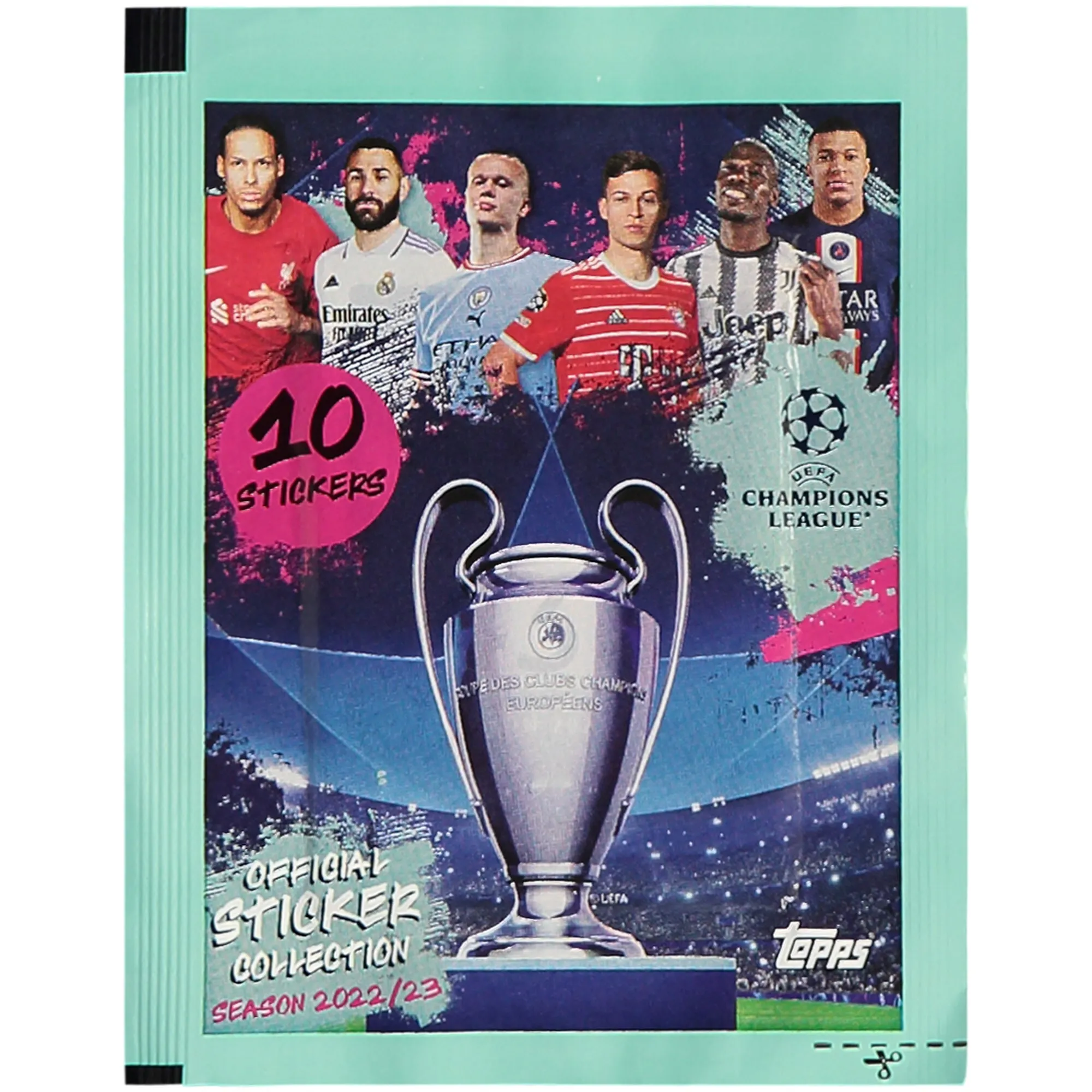 Topps UCL 2022 Sticker Packets