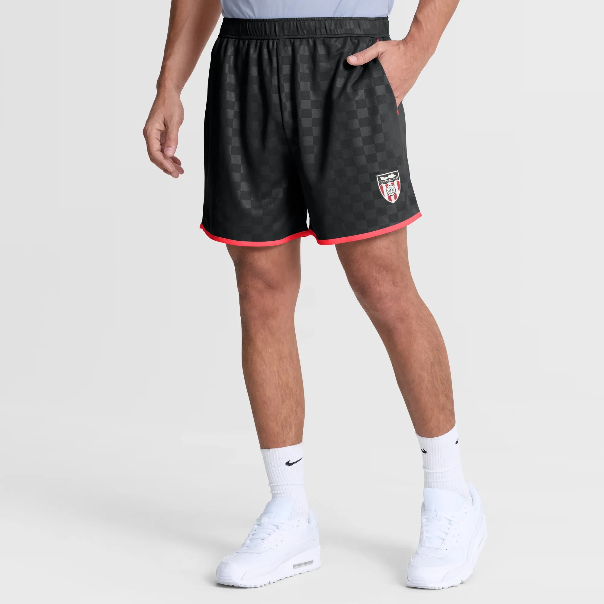 Sunderland Retro Short - Black - Mens