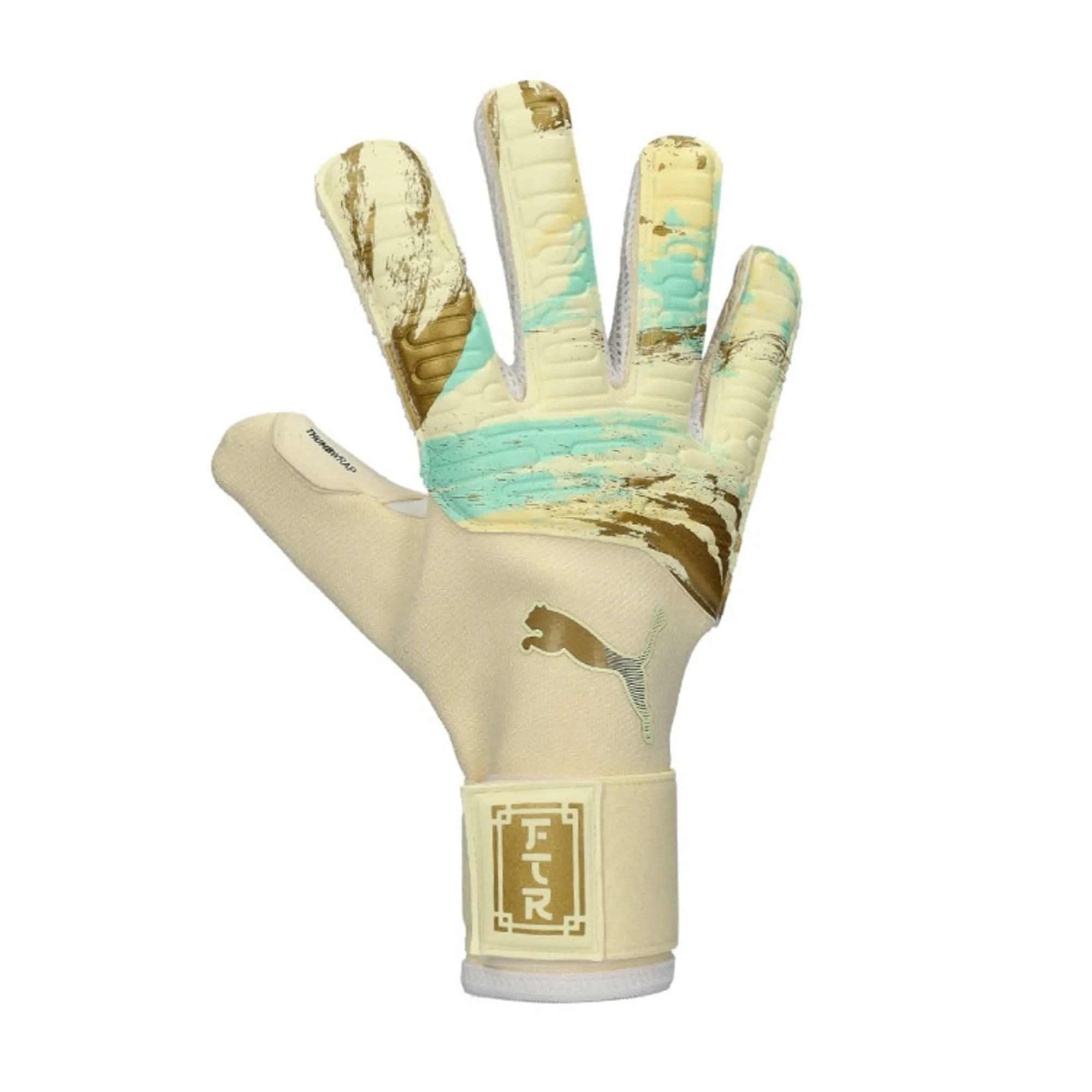 PUMA FUTURE Pro Hybrid Goalkeeper Gloves Unisex in Yellow | Size 10
