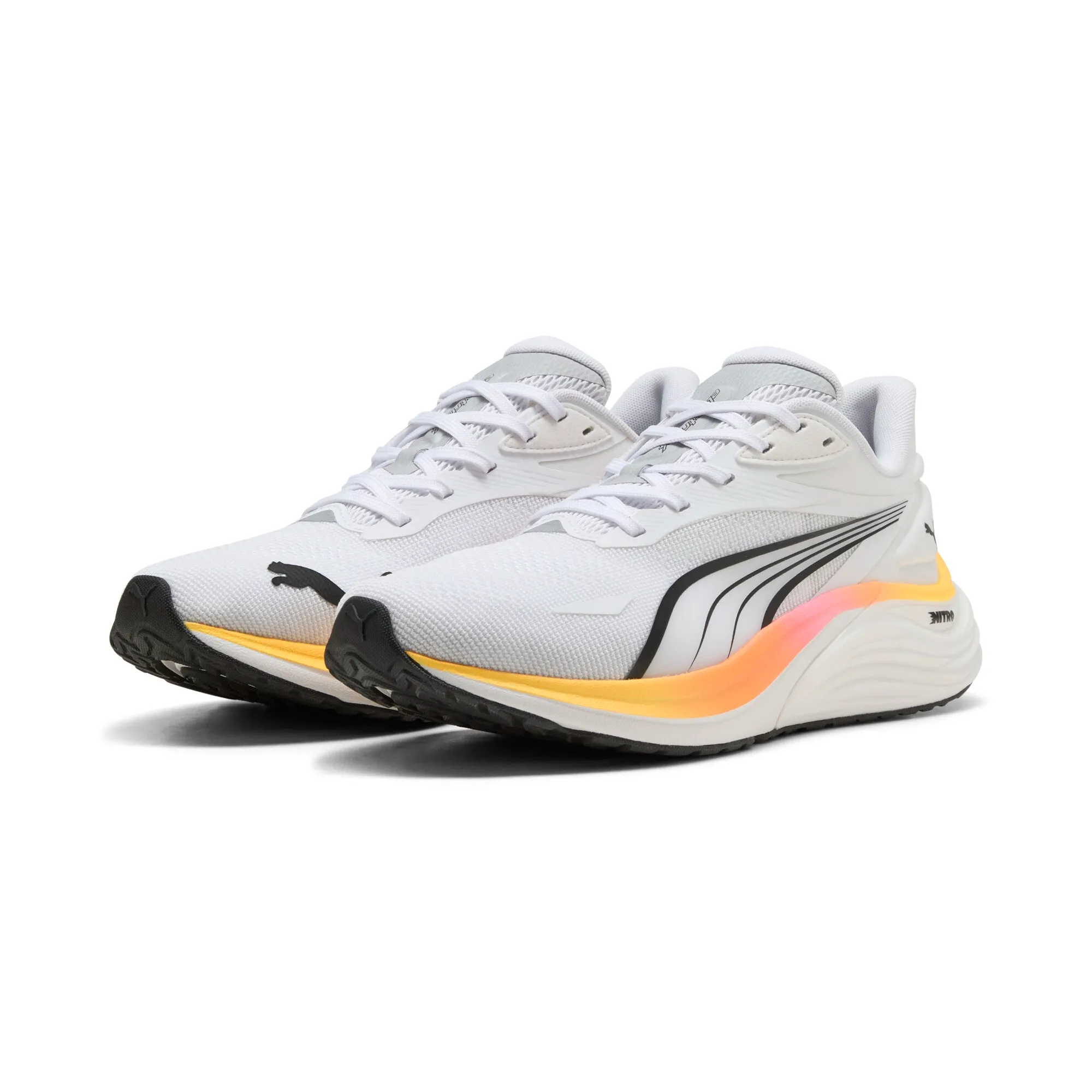 PUMA Electrify NITROâ¢ 4 Running Shoes Men in White | Size 10