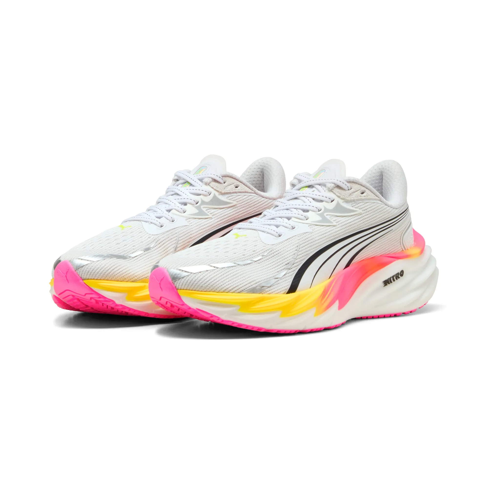 PUMA Velocity NITROâ¢ 4 Running Shoes Women in White | Size 3