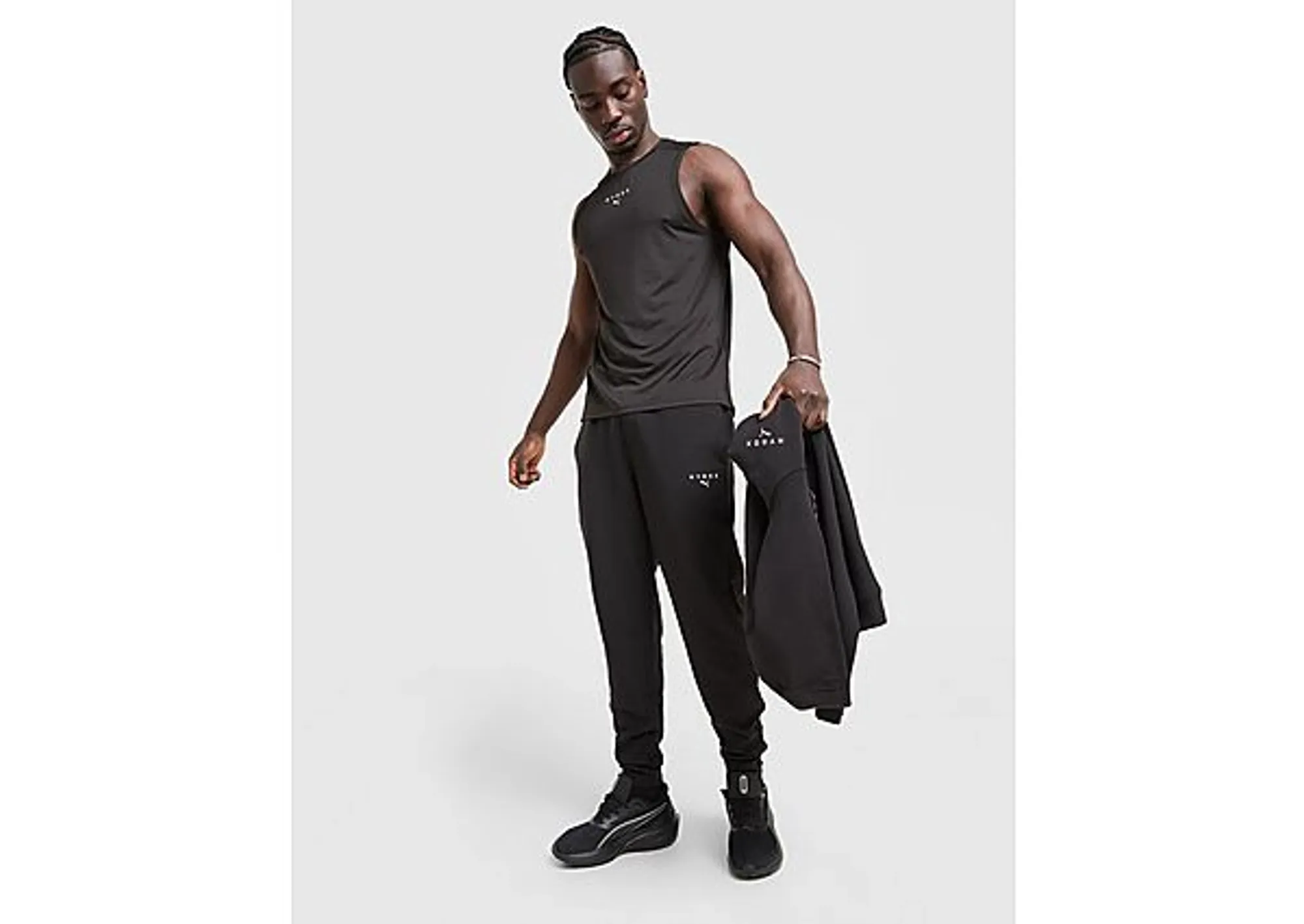 PUMA x HYROX CLOUDSPUN Elevated Pants Men in Black | Size Large