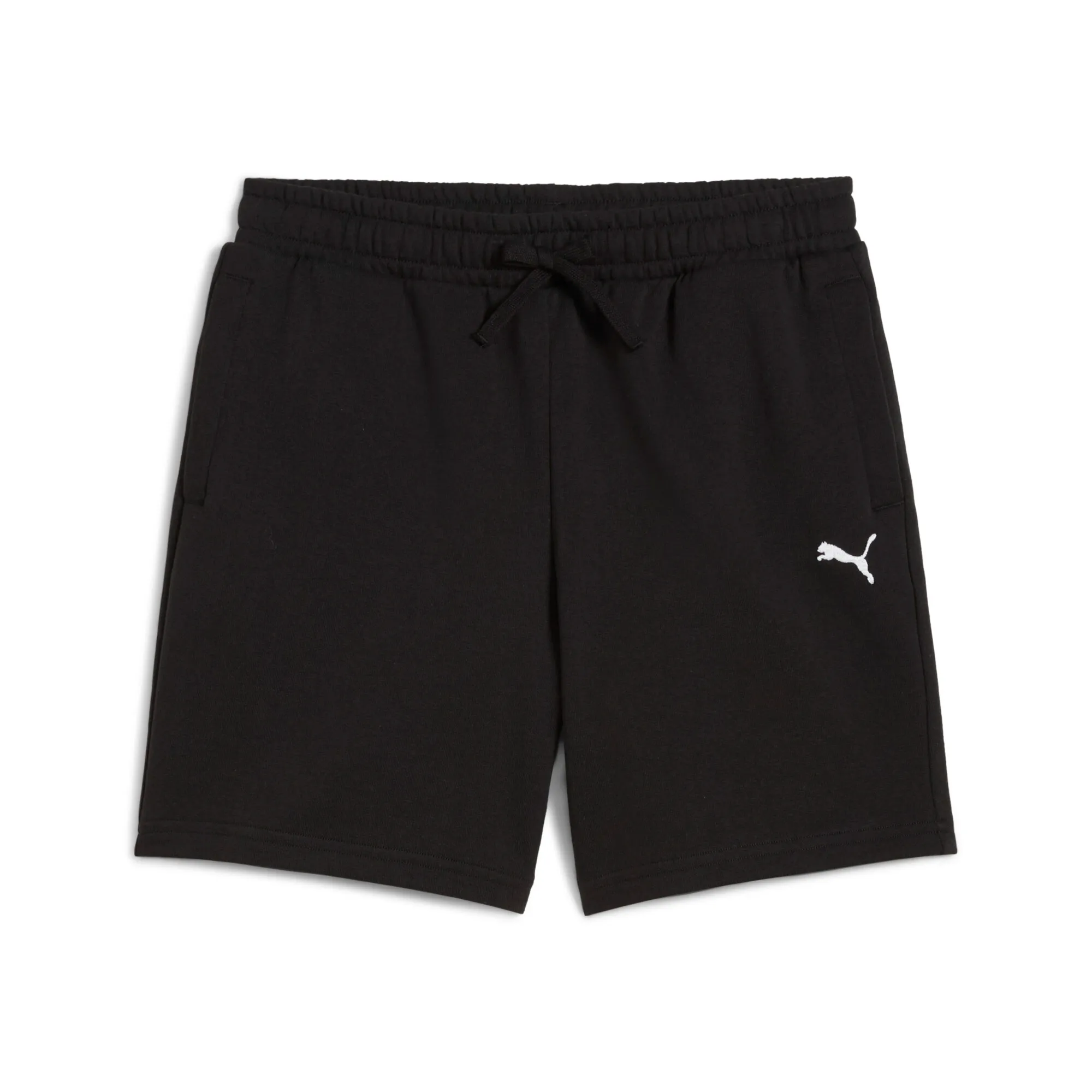 PUMA Wardrobe Essentials Relaxed Shorts Youth in Black | Size 11-12 Youth