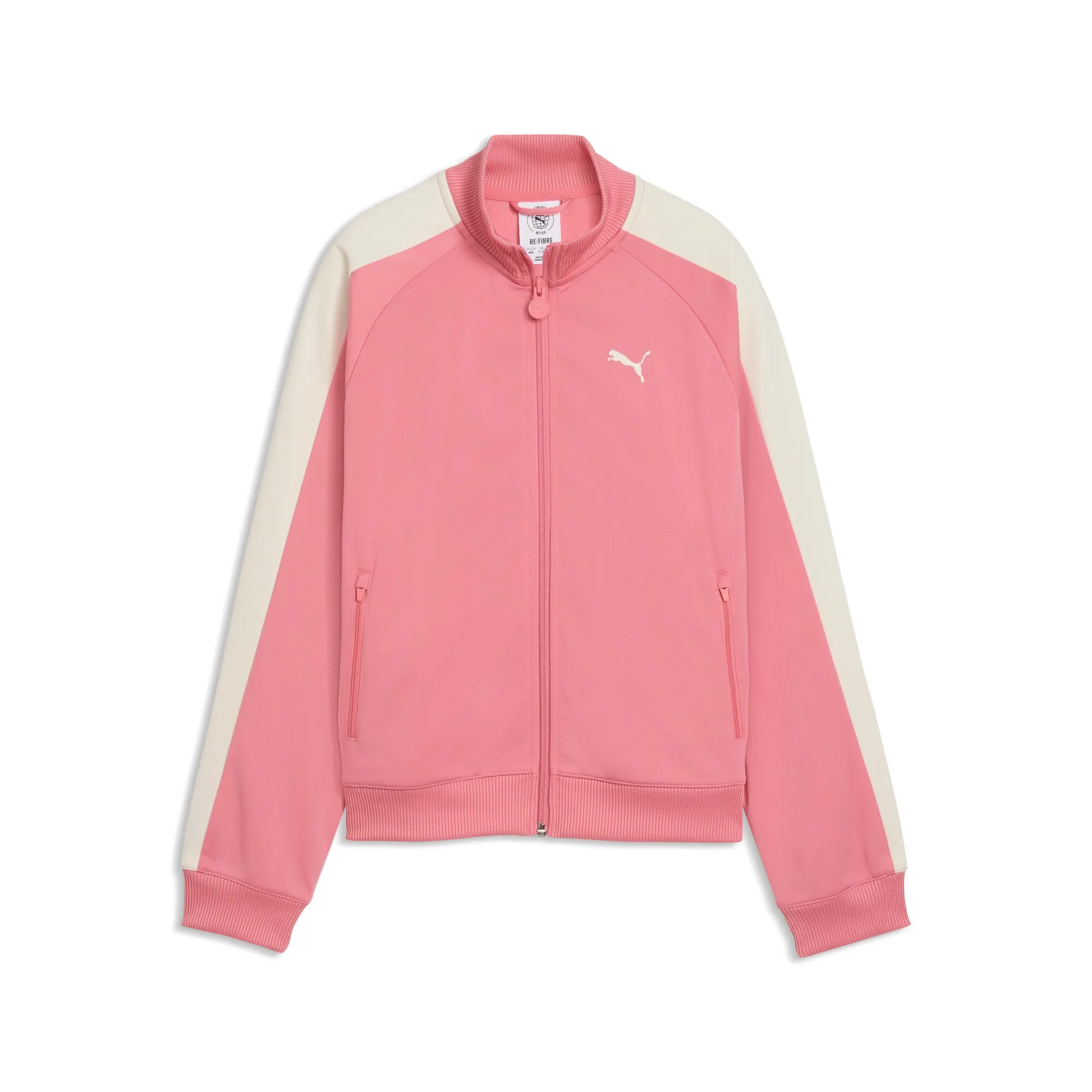 PUMA T7 ALWAYS ON Track Jacket Youth in Pink | Size 11-12 Youth