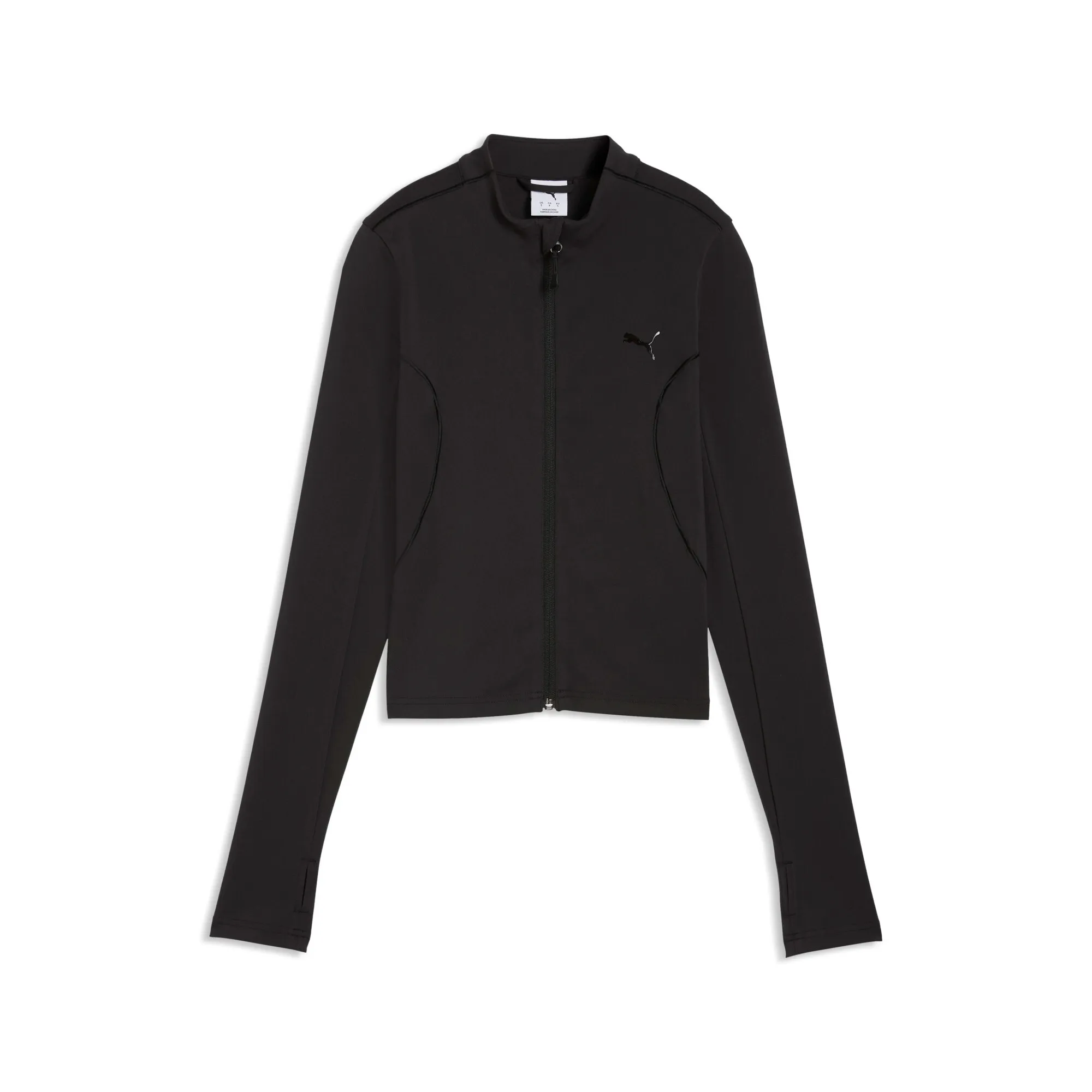 PUMATECH SENSE Slim Track Jacket Women in Black | Size Large