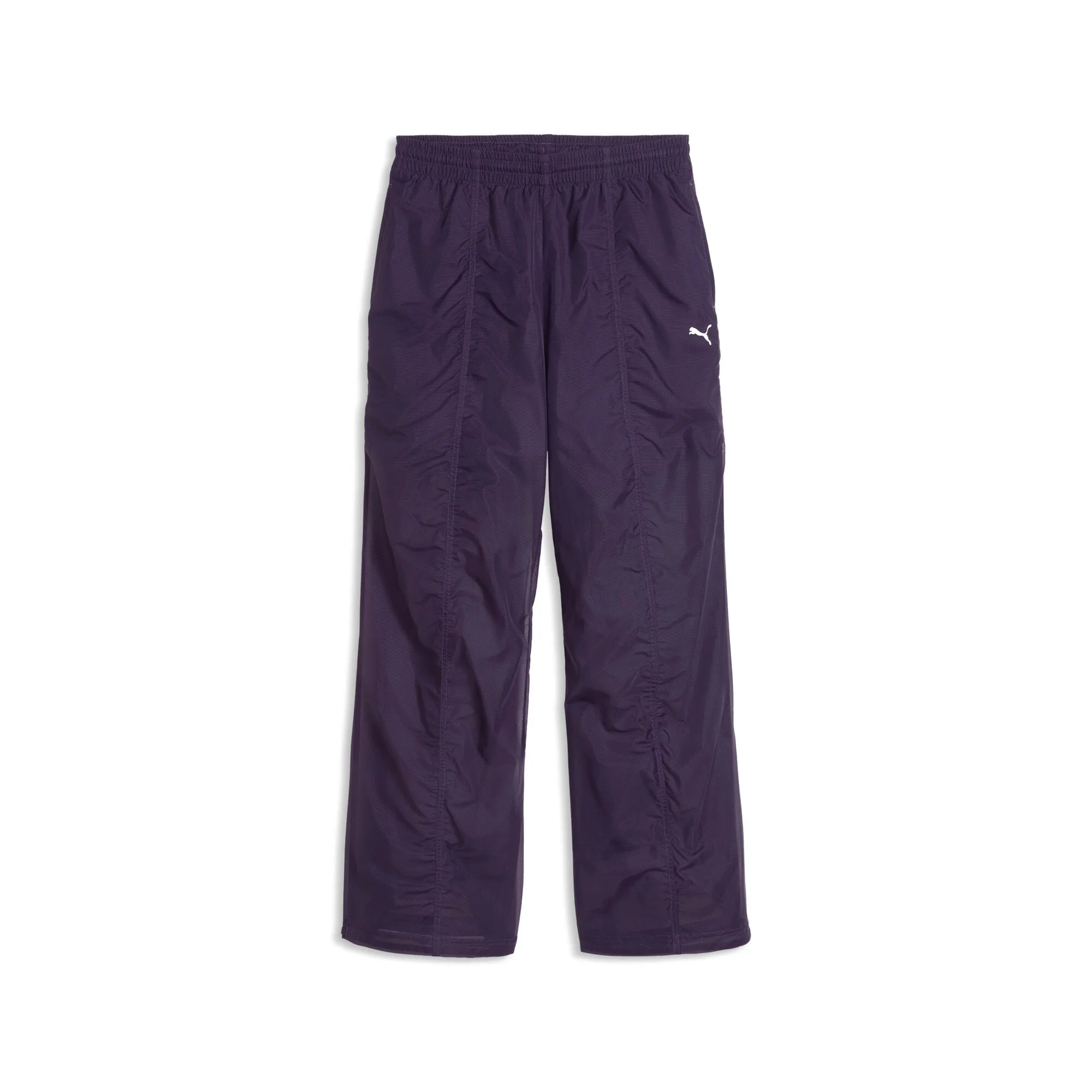 PUMA Dare To Relaxed Woven Pants Women in Purple | Size Large