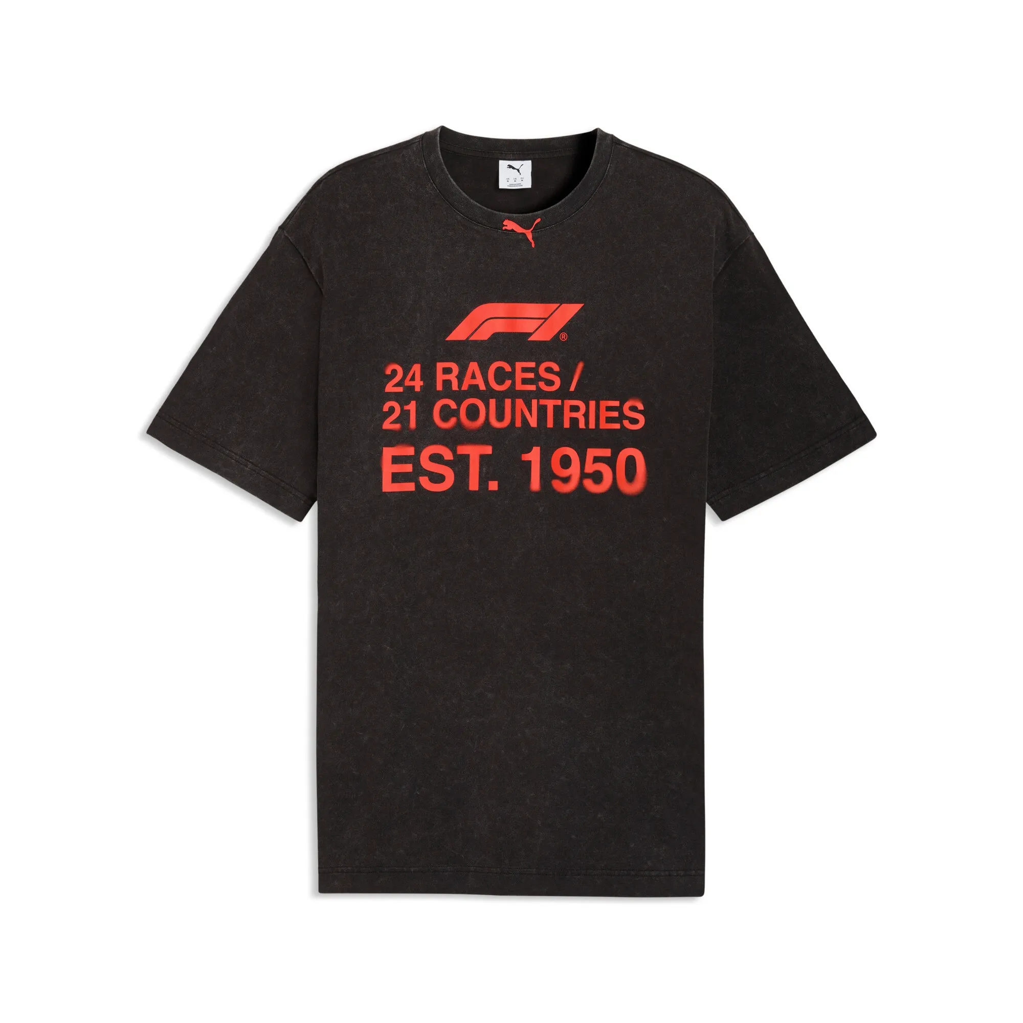 PUMA F1Â® Race Relaxed T-Shirt Men in Black | Size Large