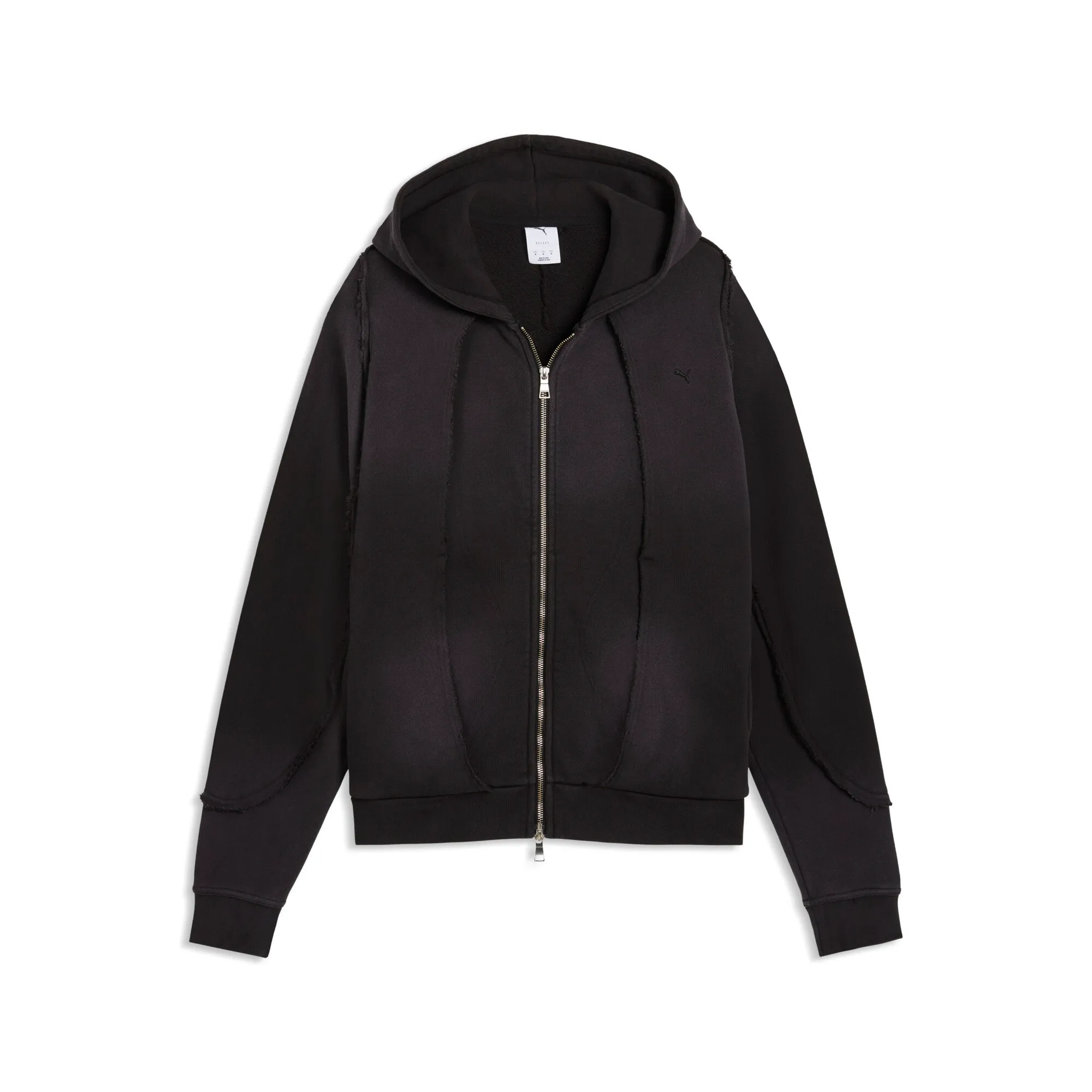 PUMA CLRT 2G Full-Zip Hoodie Men in Black | Size Large