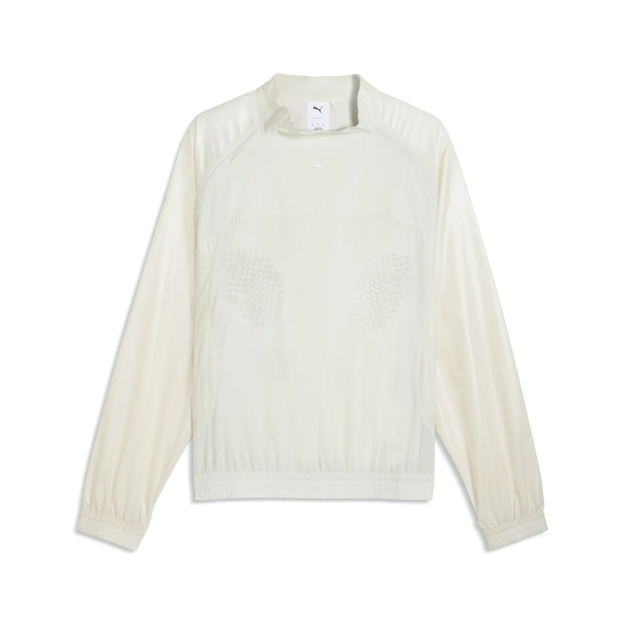 PUMA CLRT Half-Zip Top Unisex in Gray | Size Large