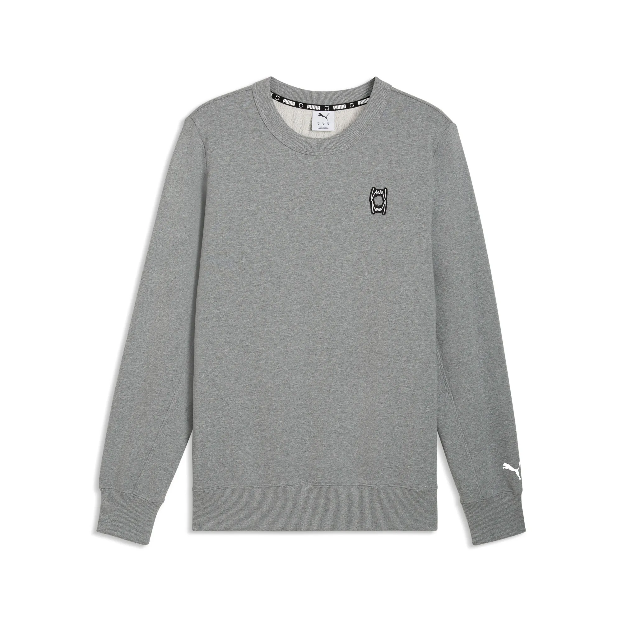 PUMA Pivot Basketball Sweatshirt Men in Gray | Size 3XL
