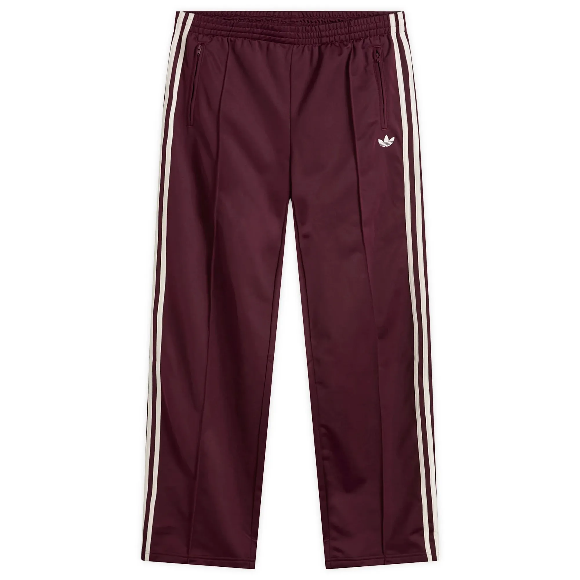 Adidas Women's Firebird Loose Trackpants Maroon/Off White