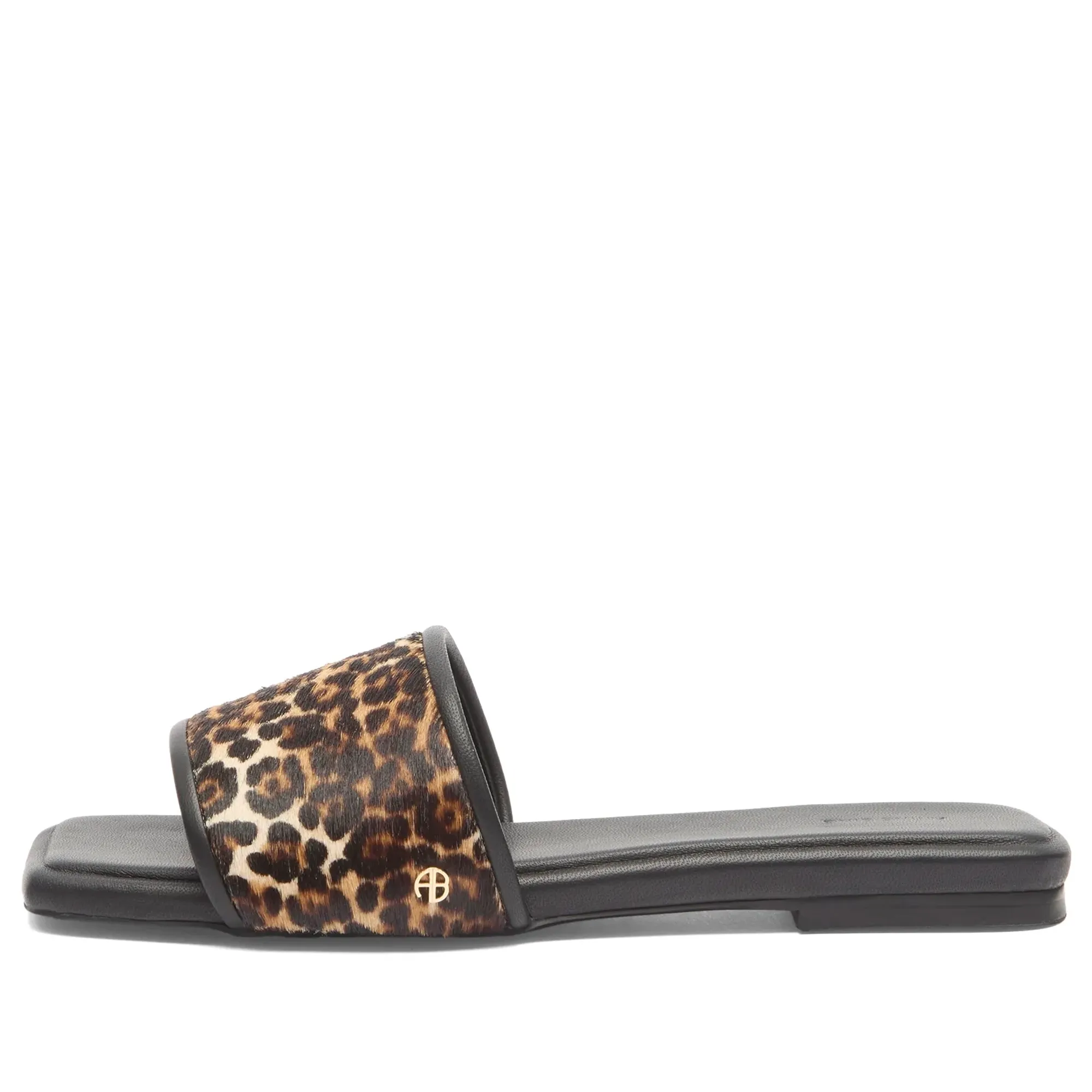Anine Bing Women's Ria Slides Leopard