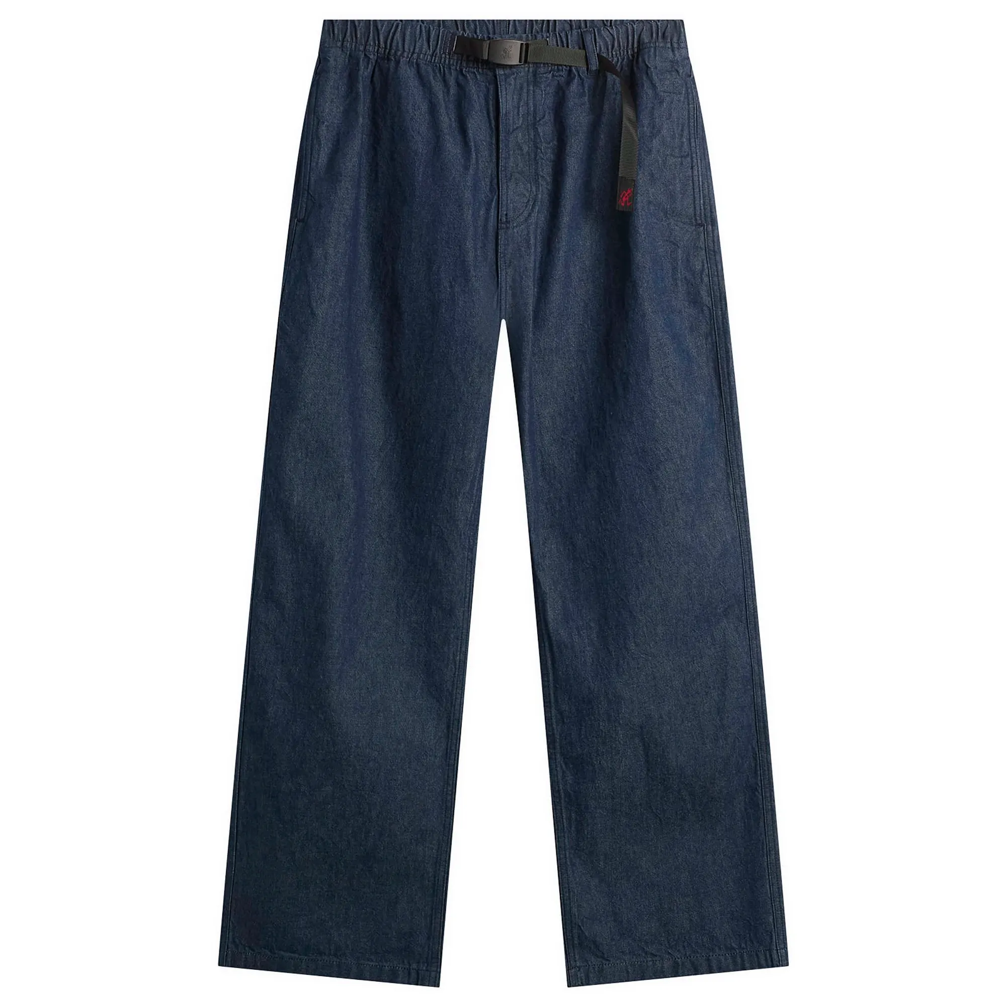 Gramicci Men's Straight Fit Denim G-Pant Rinsed Indigo