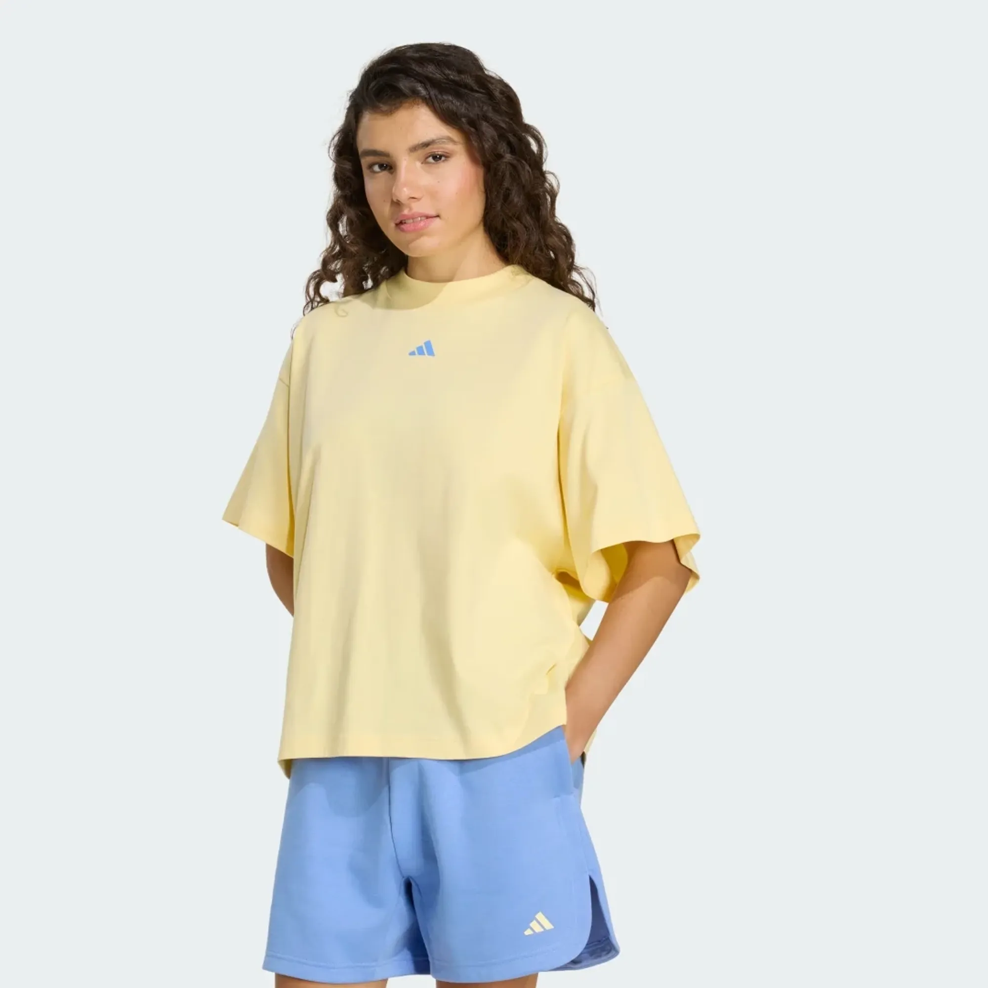 adidas 3-Stripes Studio T-Shirt