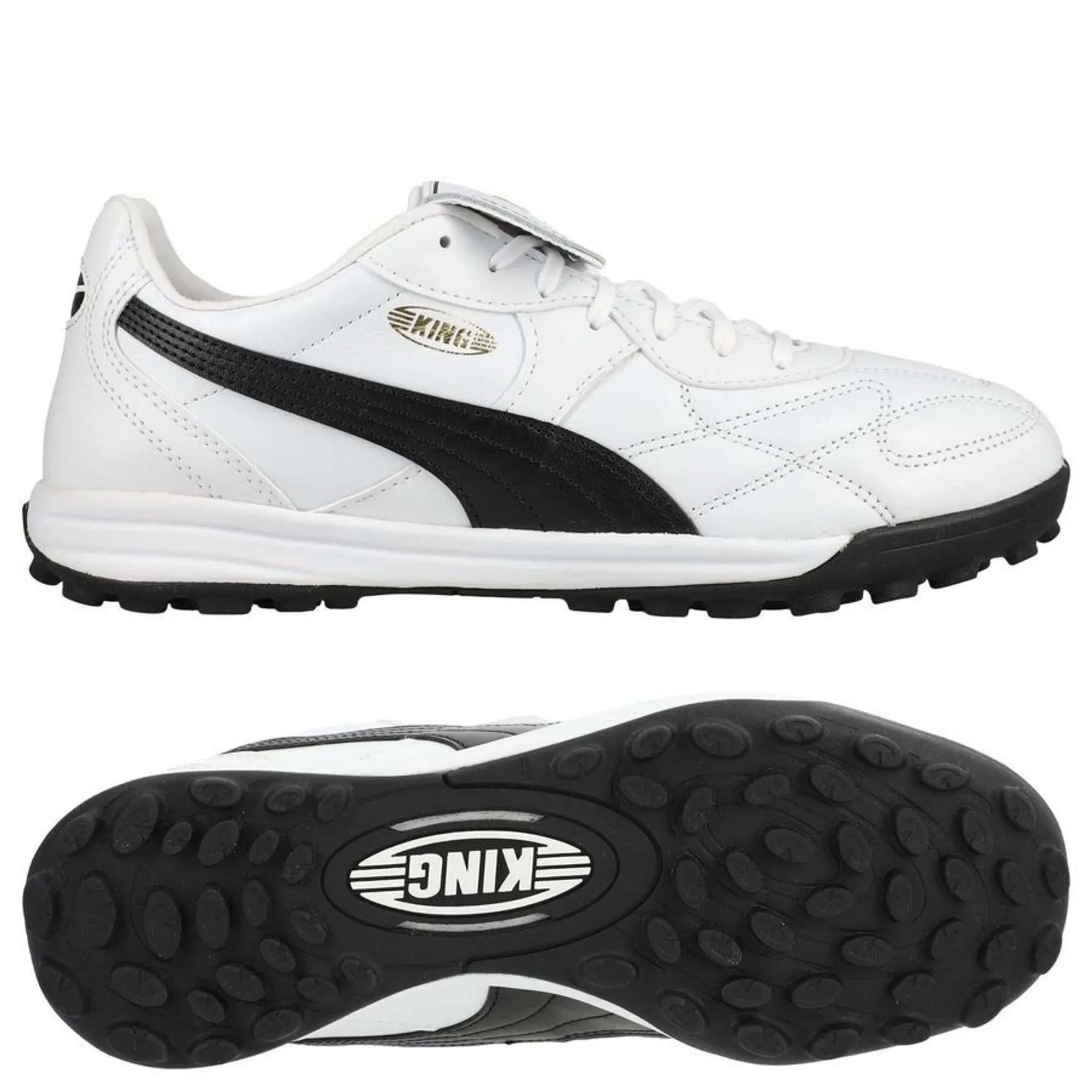 Puma King Top Tt - Puma White/Puma Black - ['White']