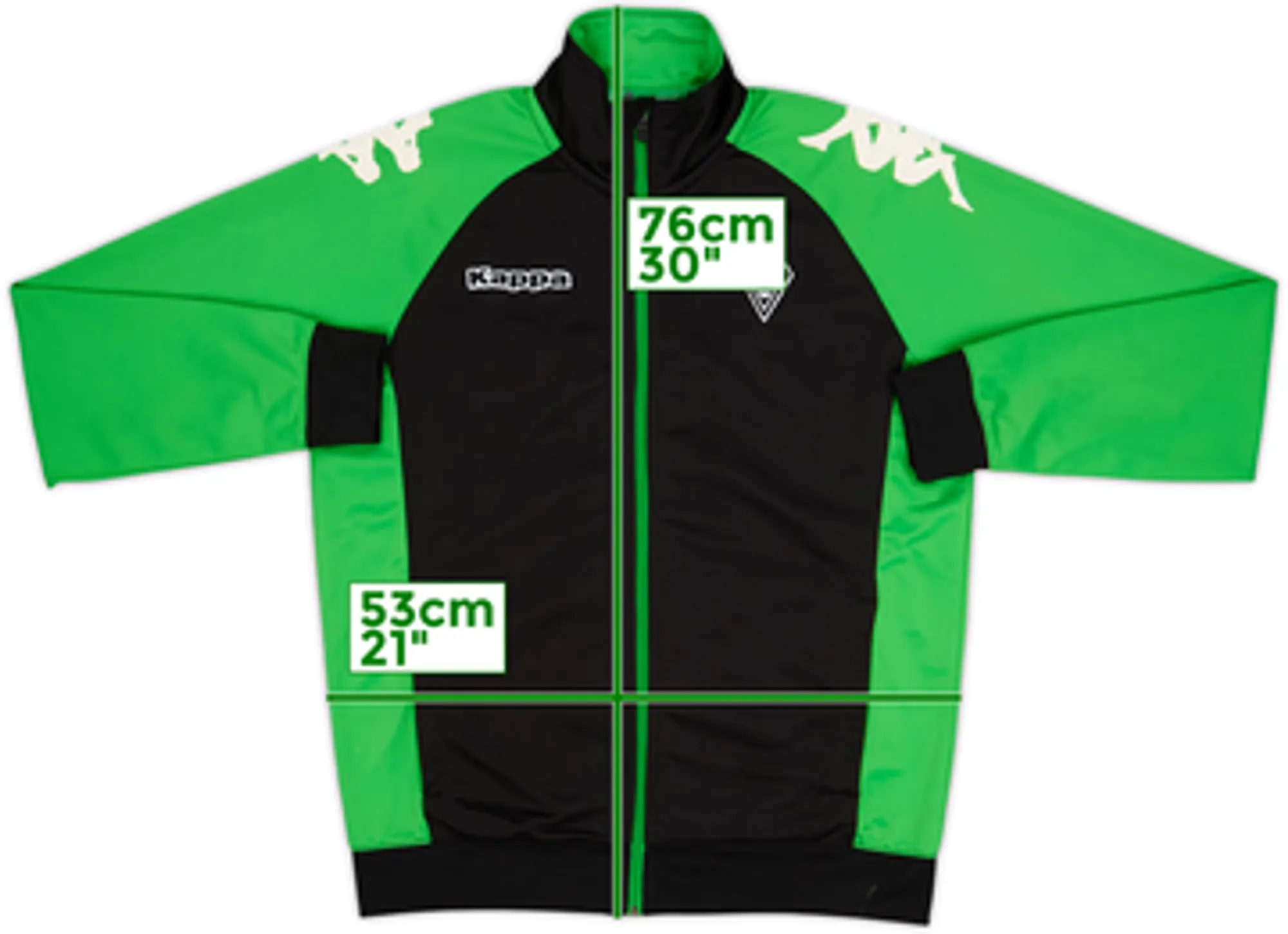 2014-15 Borussia Monchengladbach Kappa Track Jacket - 8/10 - (M)