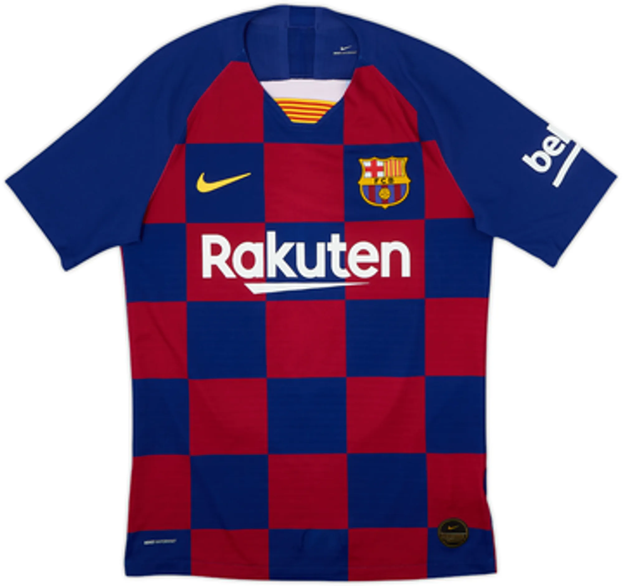 2019-20 Barcelona Authentic Home Shirt Messi #10 - 10/10 - (S)
