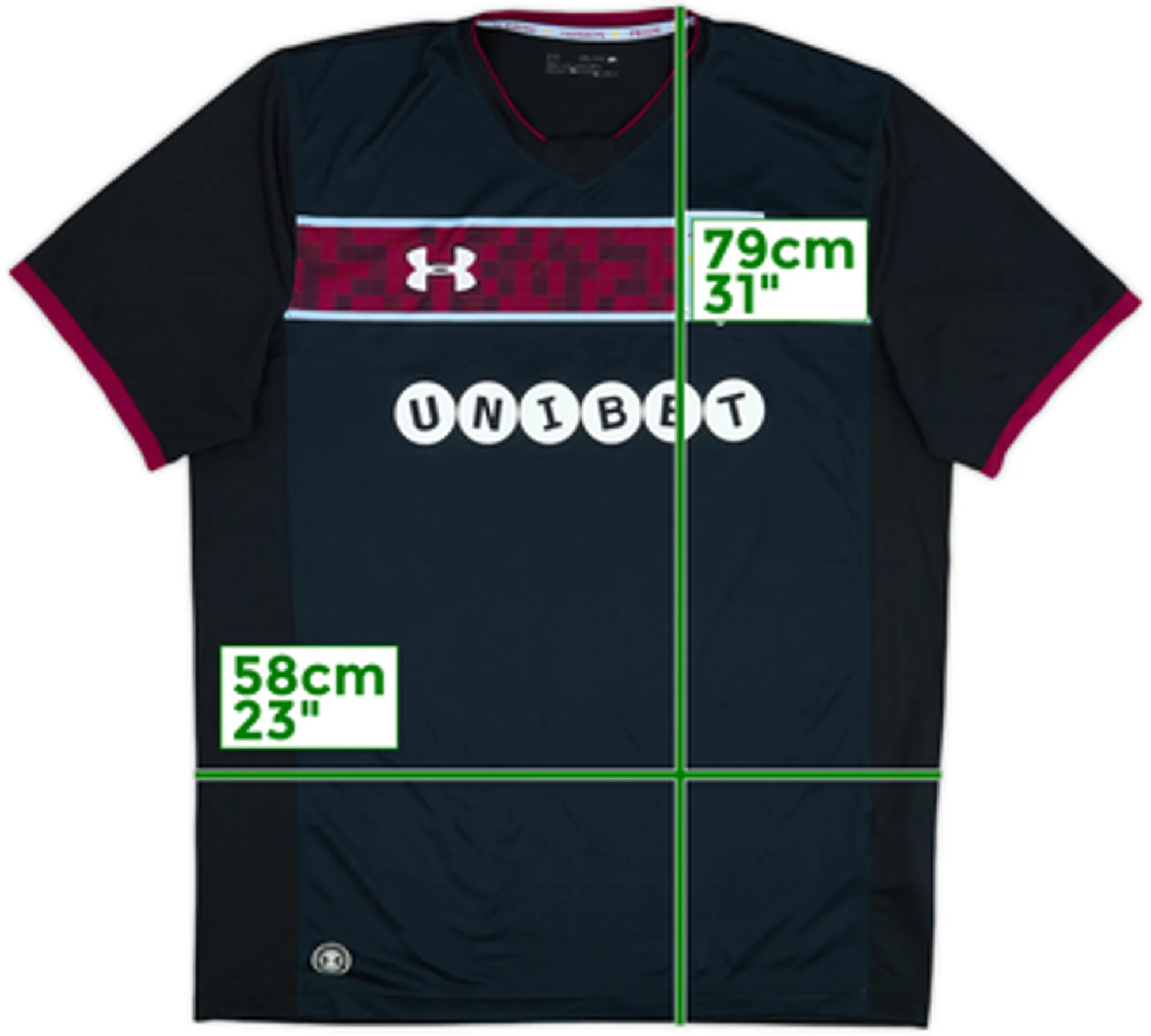 2017-18 Aston Villa Away Shirt - 8/10 - (XXL)