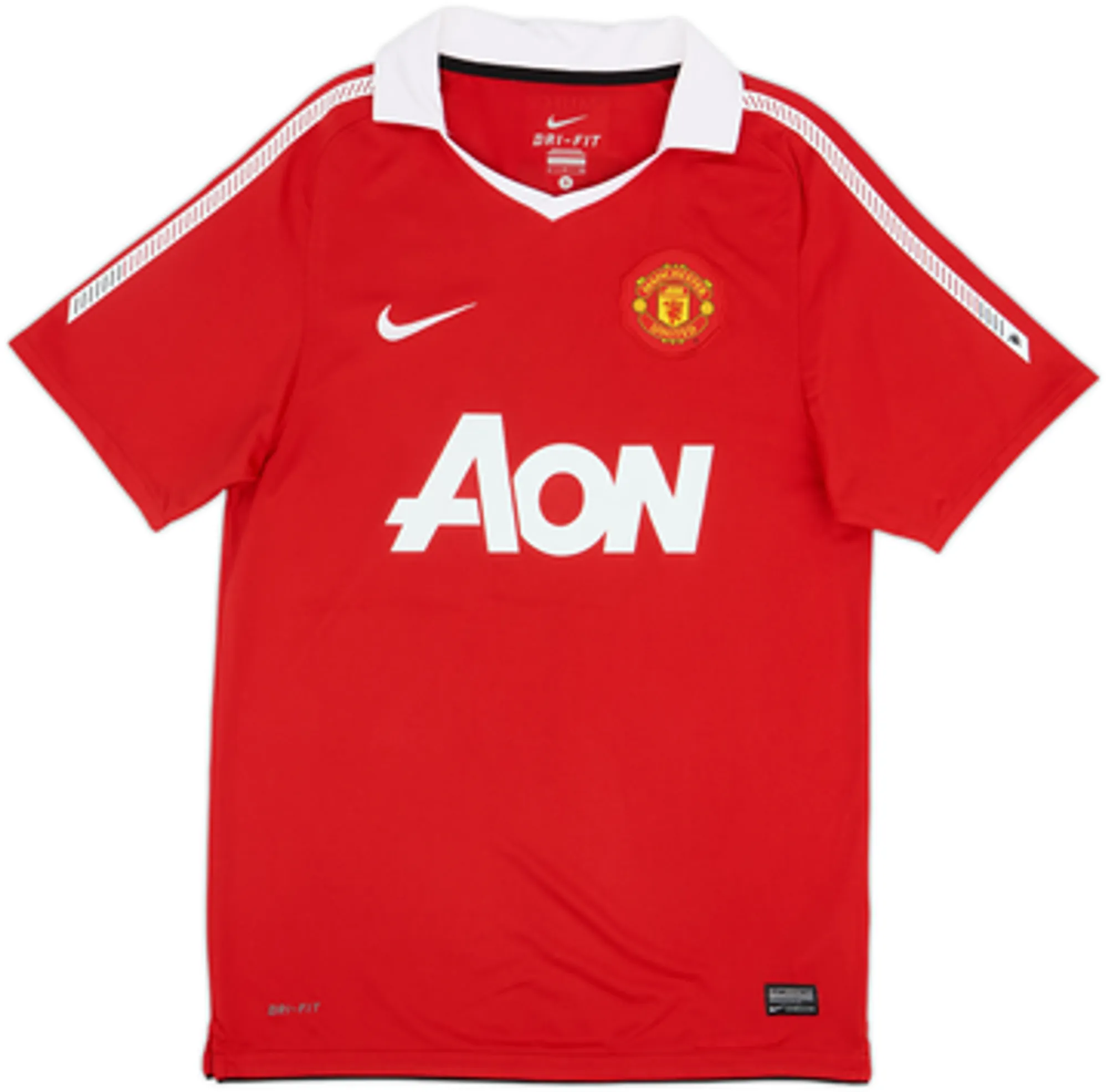 2010-11 Manchester United Home Shirt Berbatov #9 - 9/10 - (S)