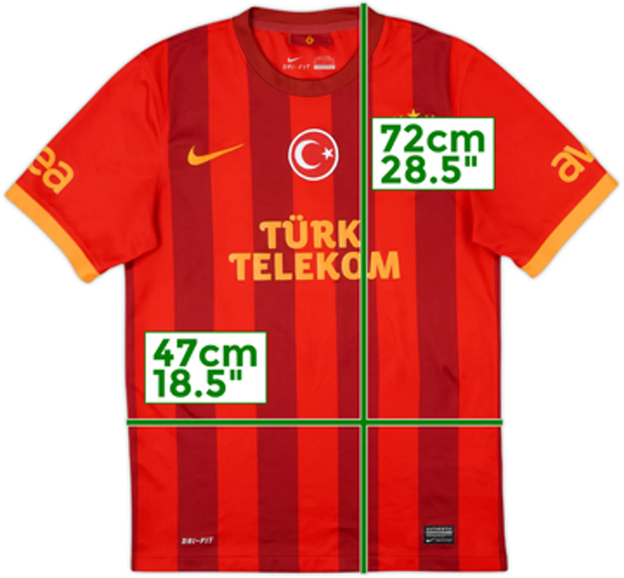 2013-14 Galatasaray Third Shirt - 8/10 - (S)