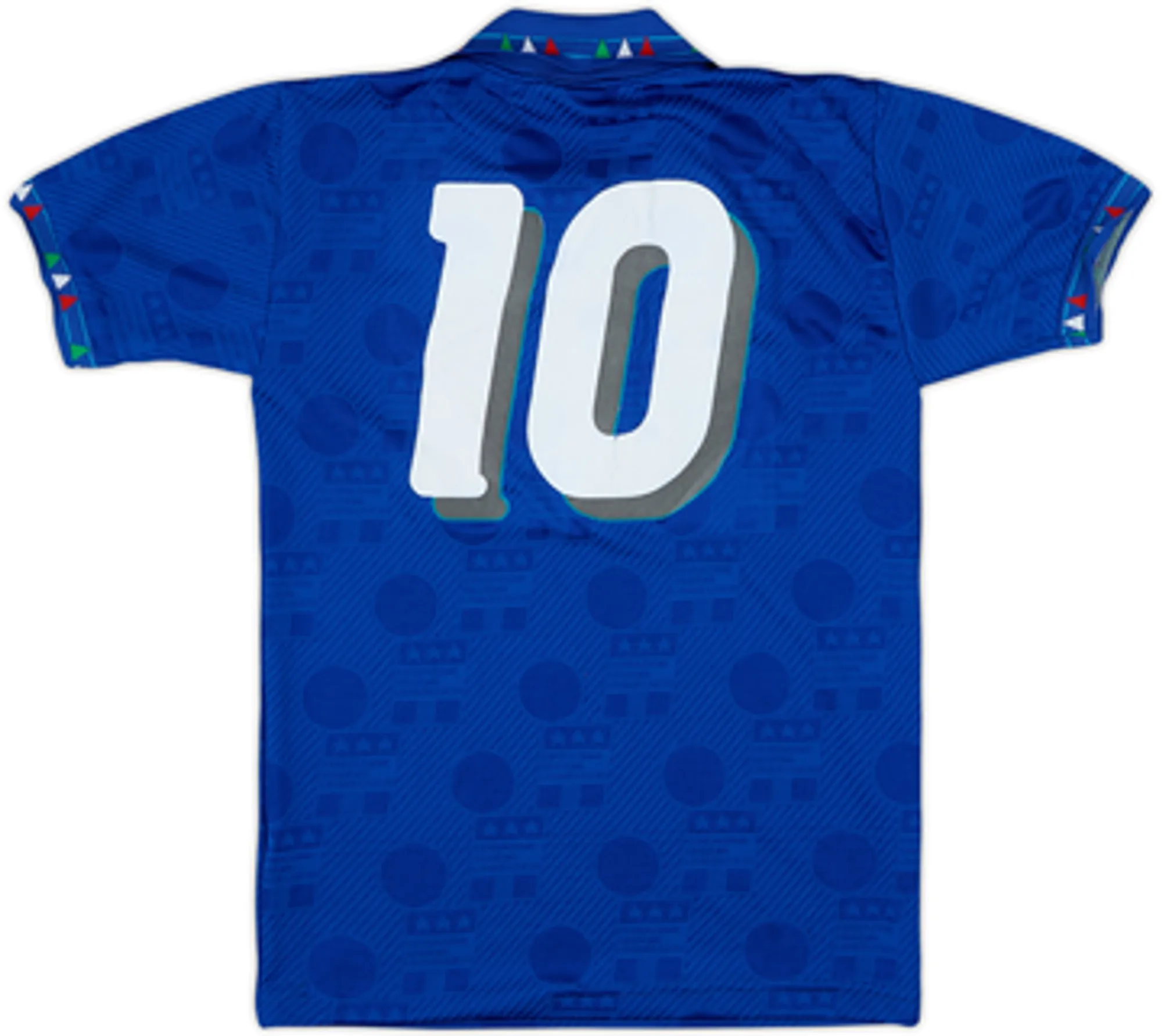 1994 Italy Home Shirt (Baggio) #10 - 7/10 - (L.Boys)
