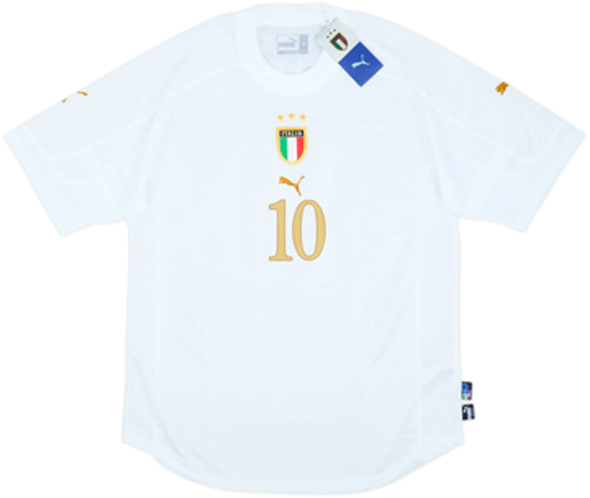 2004-06 Italy Away Shirt Baggio #10 (XL)