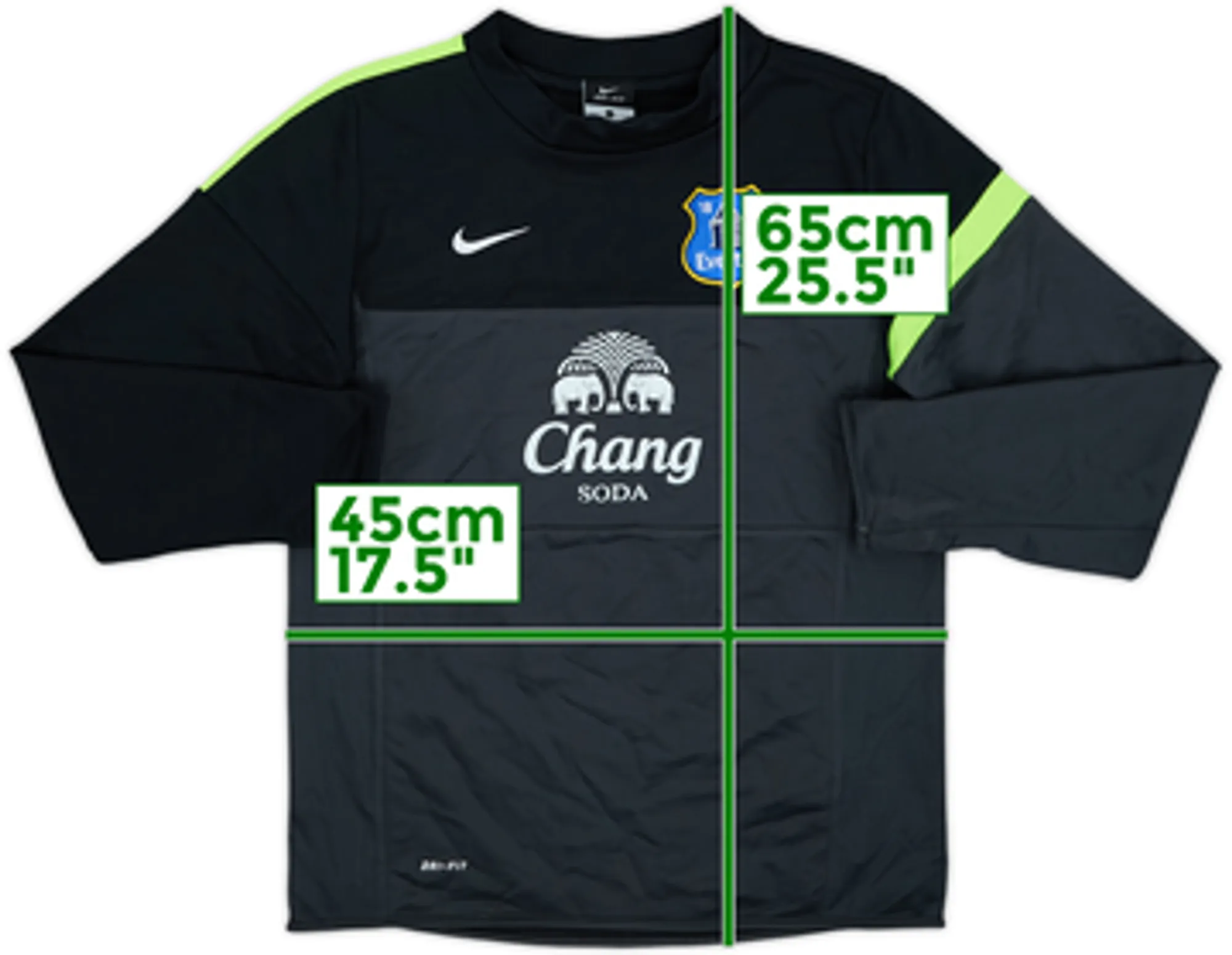 2013-14 Everton Nike Sweat Top - 6/10 - (L.Boys)