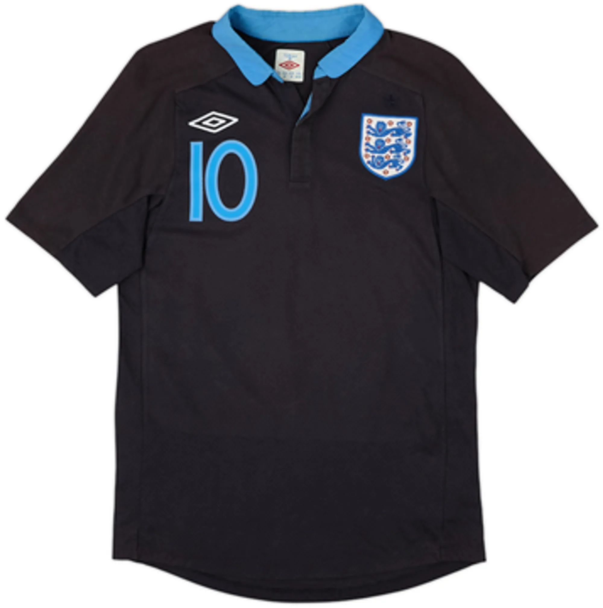 2011-12 England Away Shirt Rooney #10VL