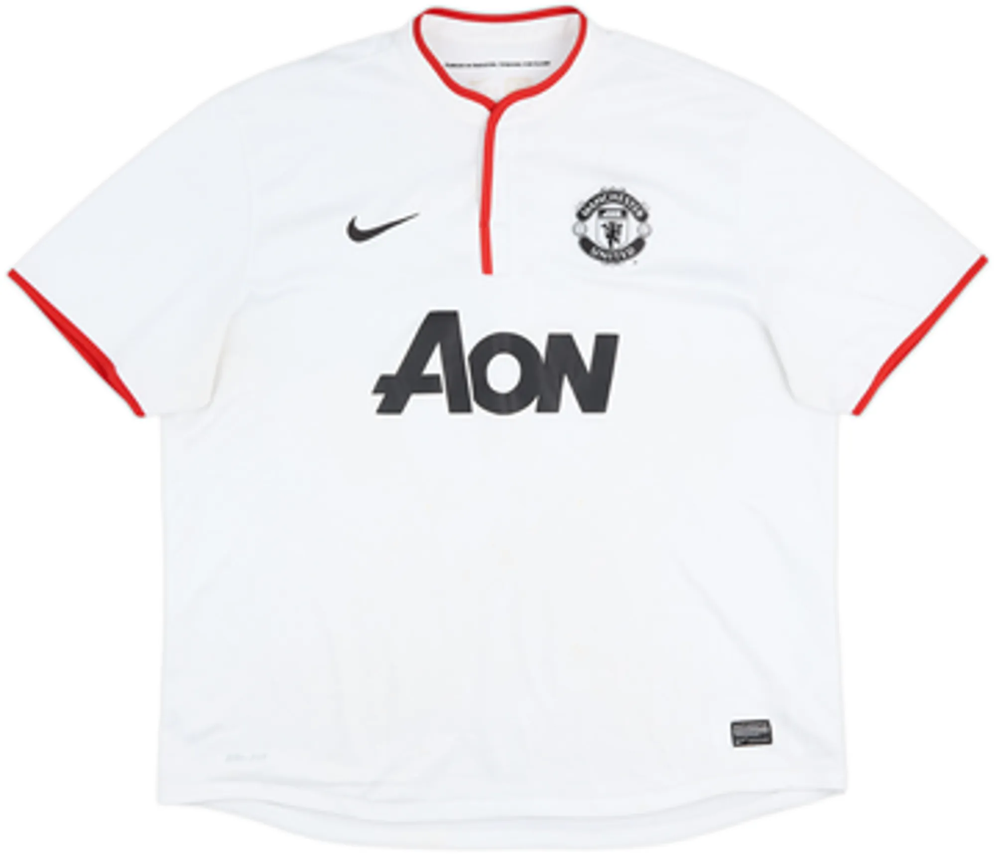 2012-14 Manchester United Away Shirt Carrick #16 - 6/10 - (M)