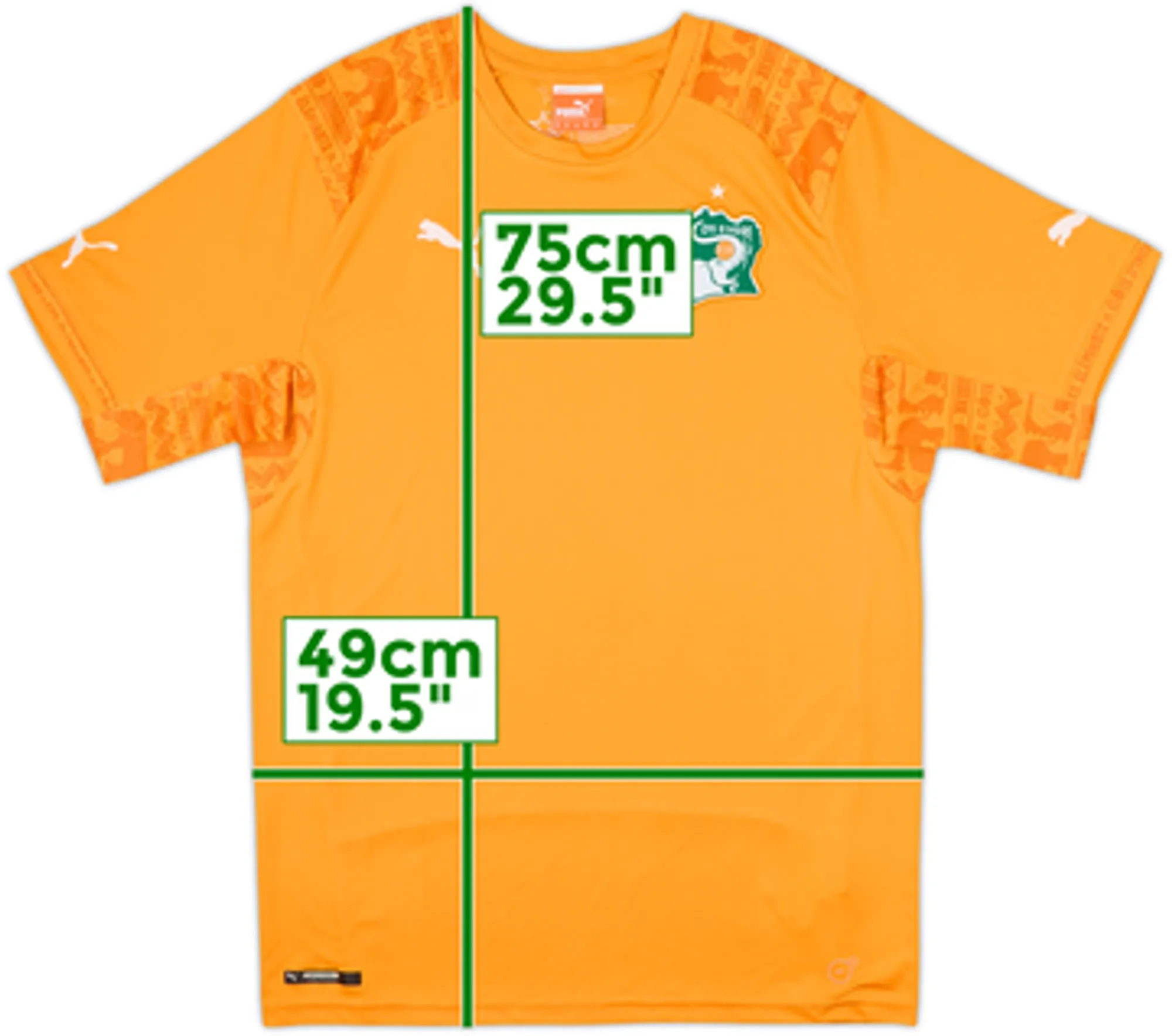 2014-16 Ivory Coast Home Shirt - 7/10 - (M)
