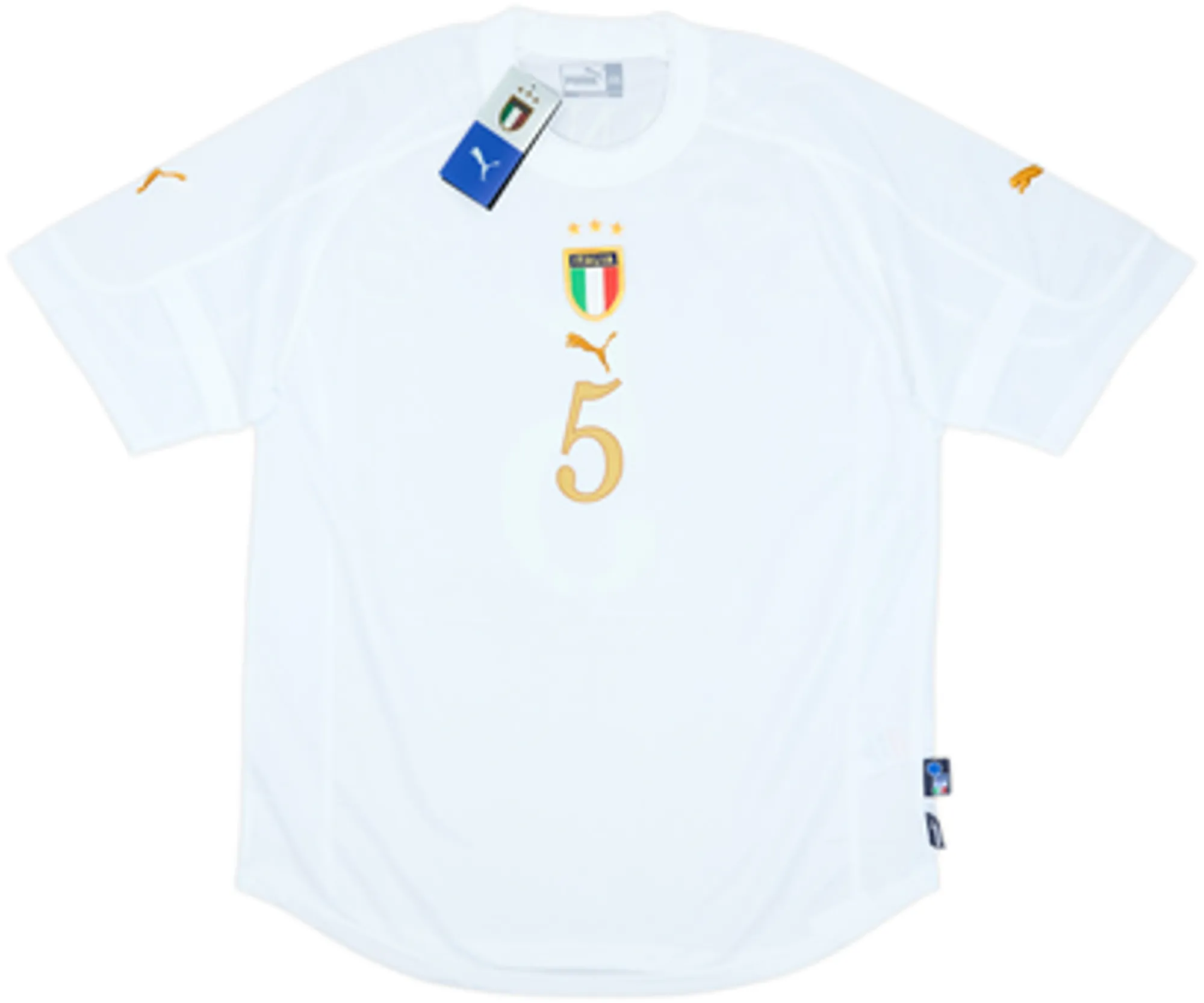 2004-06 Italy Away Shirt F.Cannavaro #5 (XL)