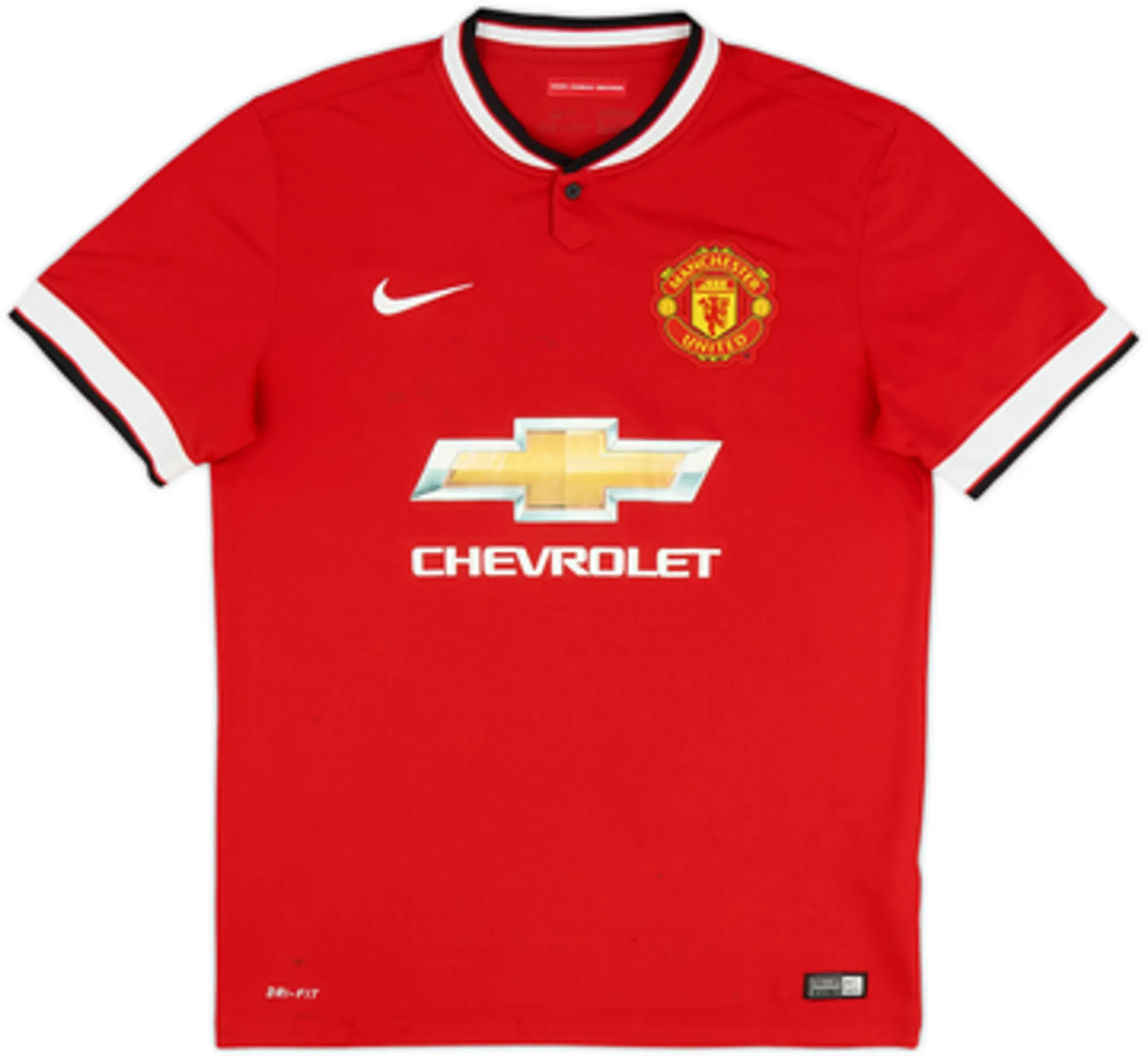 2014-15 Manchester United Home Shirt Carrick #16 - 5/10 - (M)