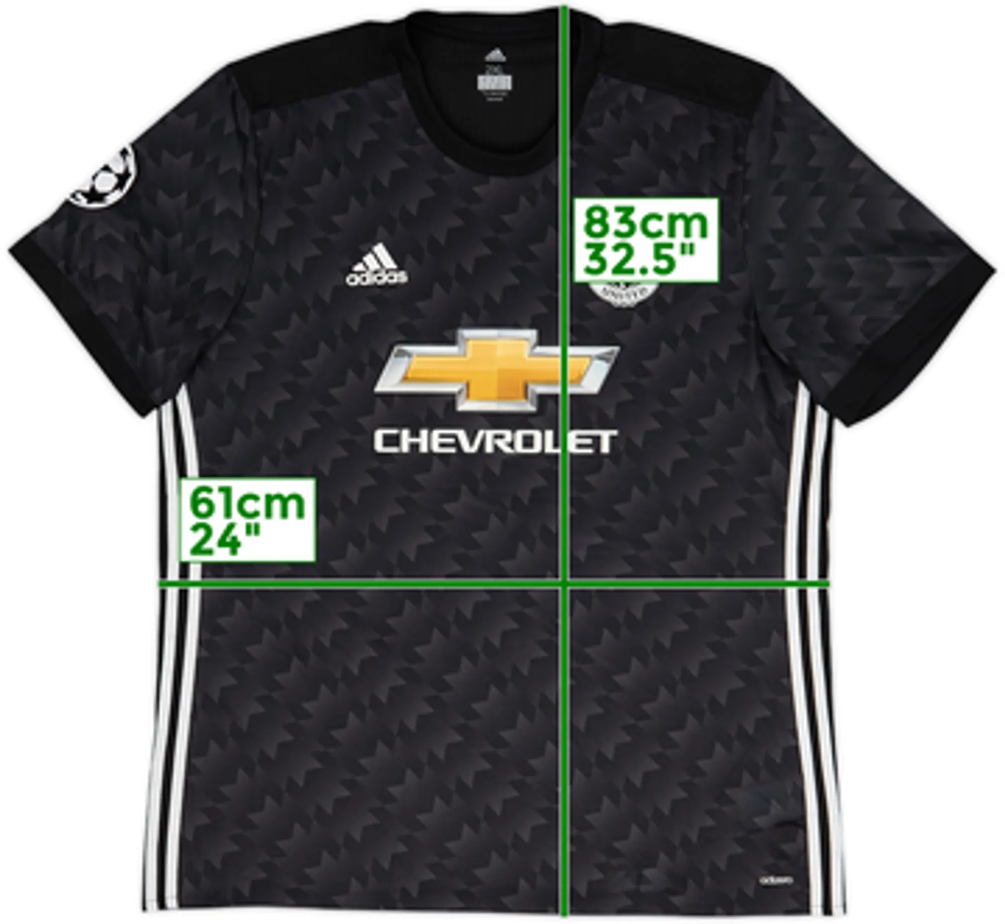 2017-18 Manchester United Authentic Away Shirt - 6/10 - (XXL)