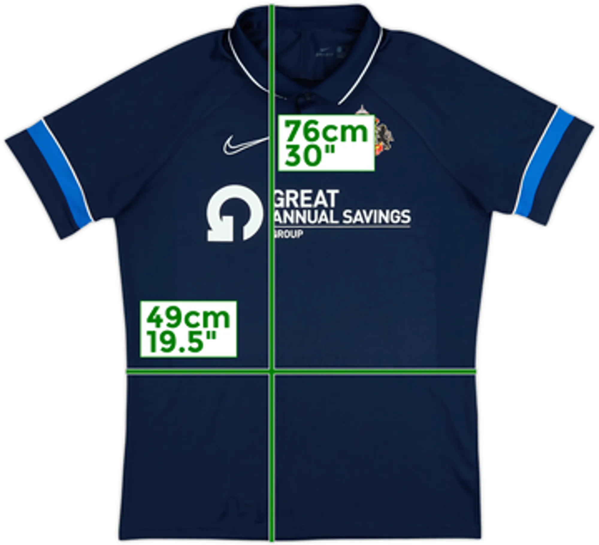 2021-22 Sunderland Nike Polo Shirt - 9/10 - (L)