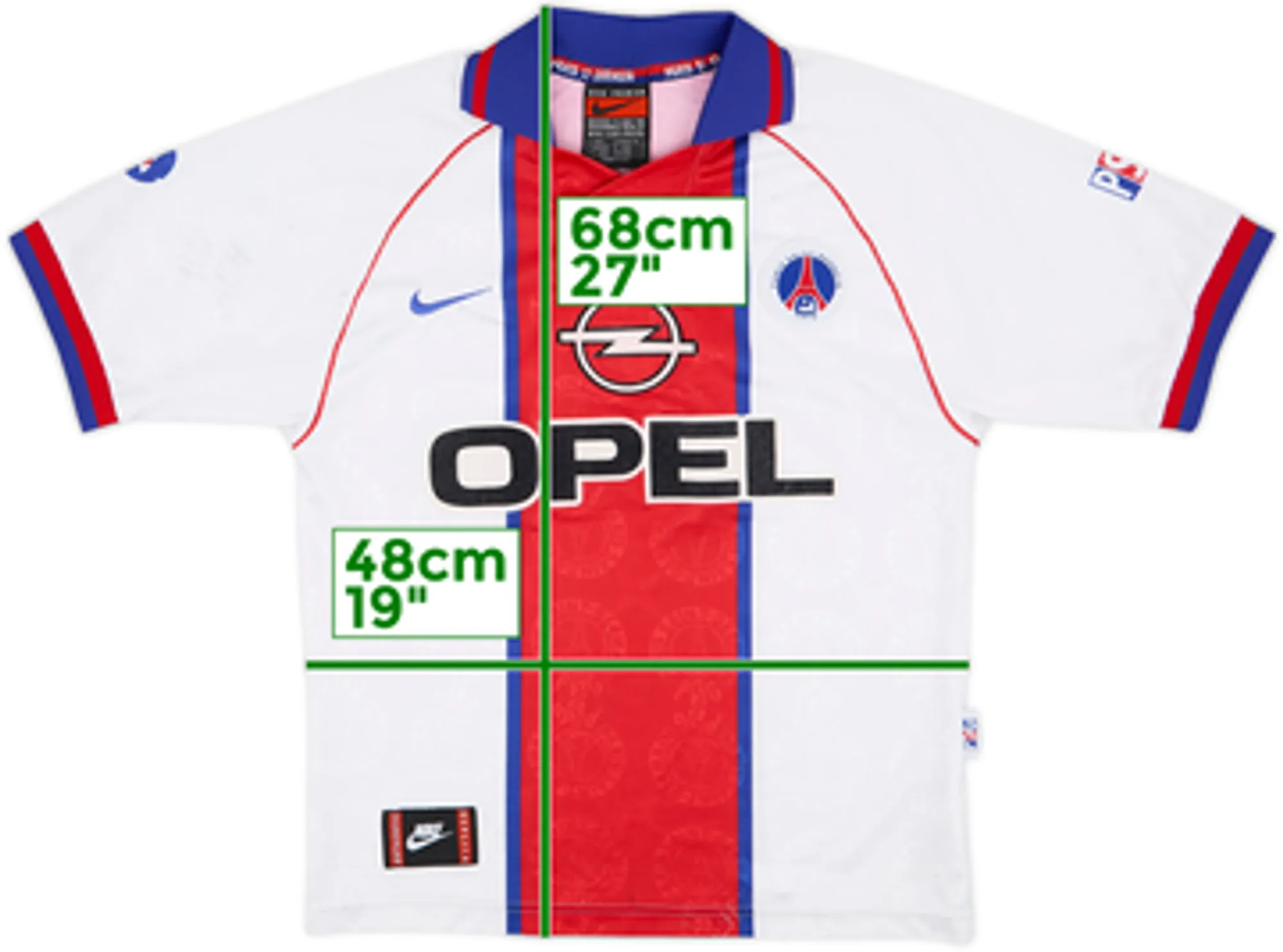 1996-97 Paris Saint-Germain Away Shirt - 7/10 - (L)