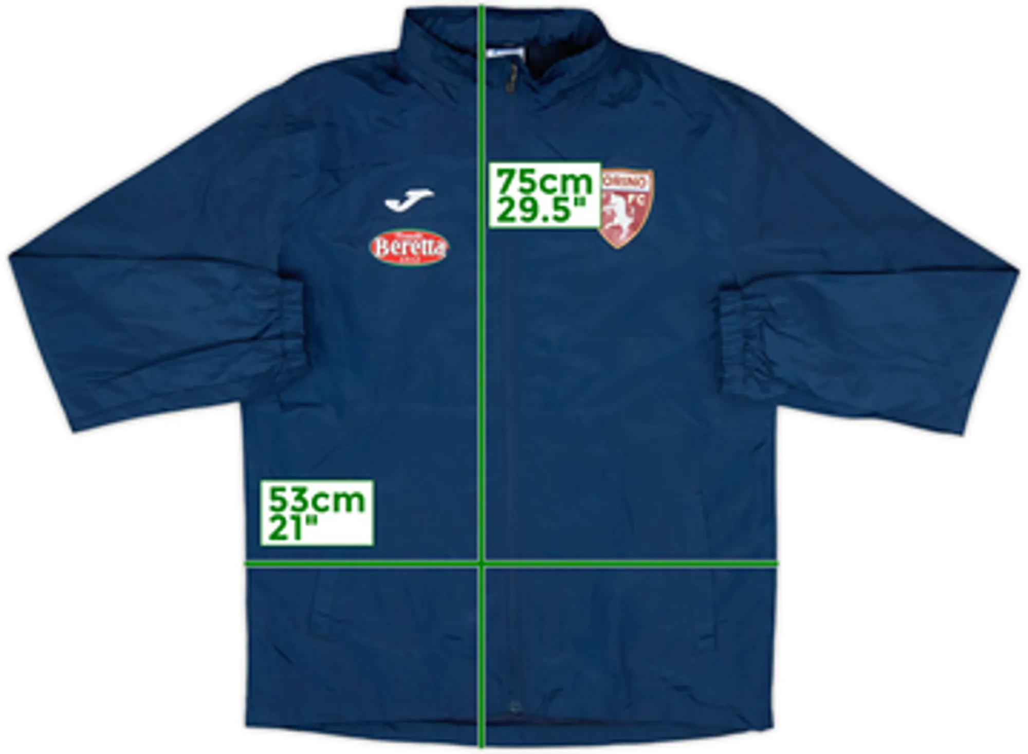 2019-20 Torino Joma Hooded Rain Jacket - 6/10 - (M)