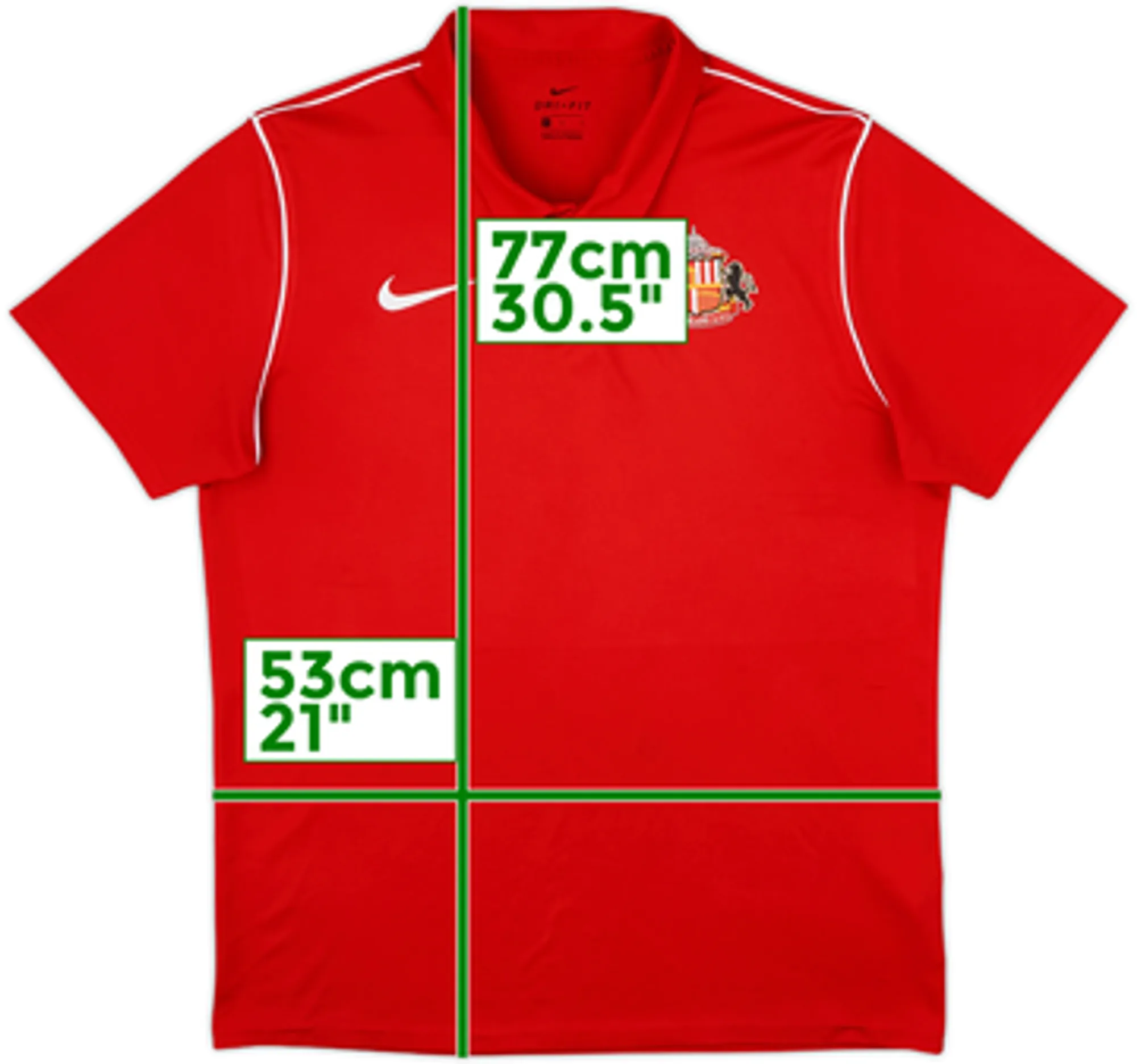 2020-21 Sunderland Nike Polo Shirt - 9/10 - (L)