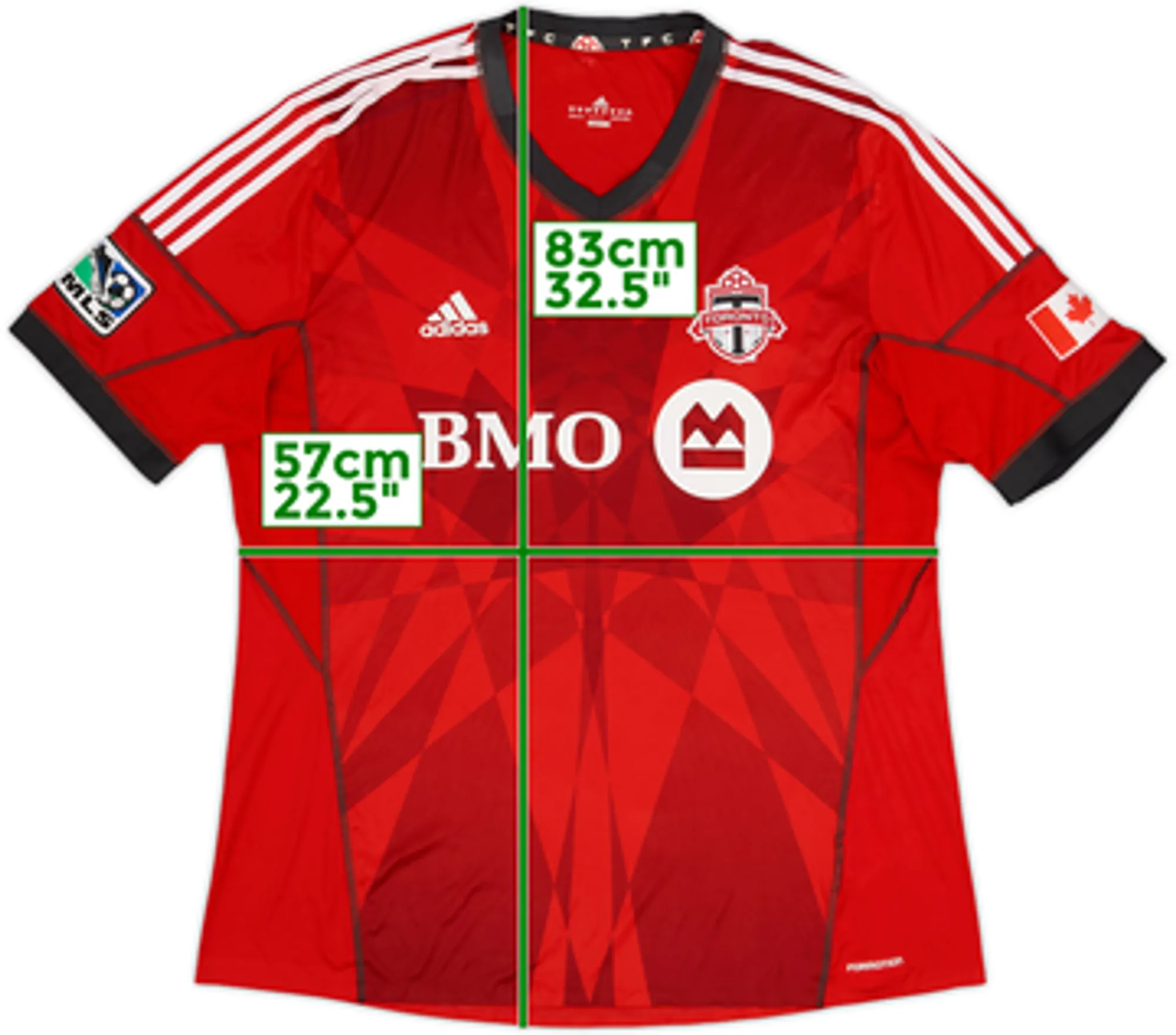 2013-14 Toronto FC Authentic Home Shirt - 4/10 - (XXL)