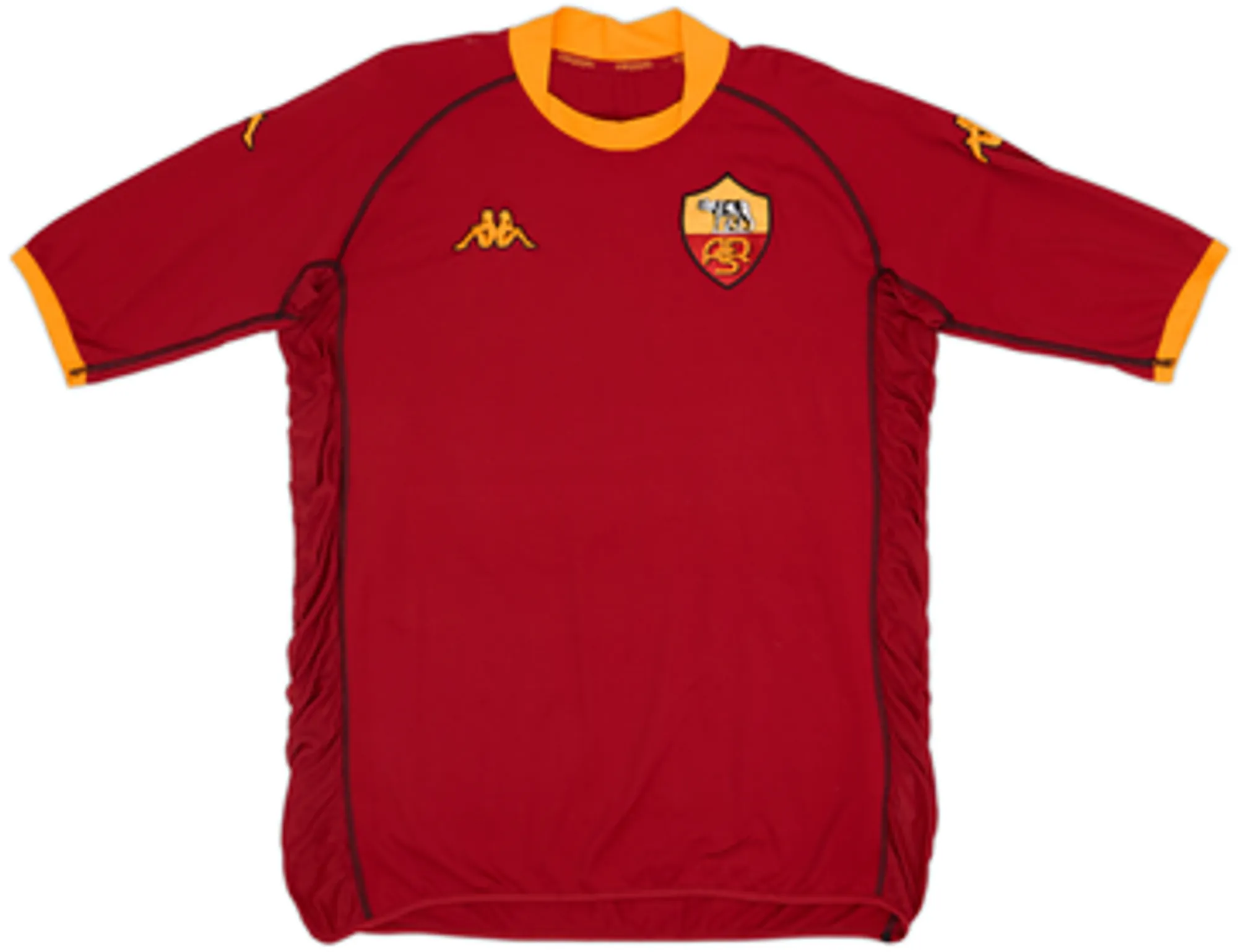 2002-03 Roma Home Shirt Totti #10 - 8/10 - (XL)