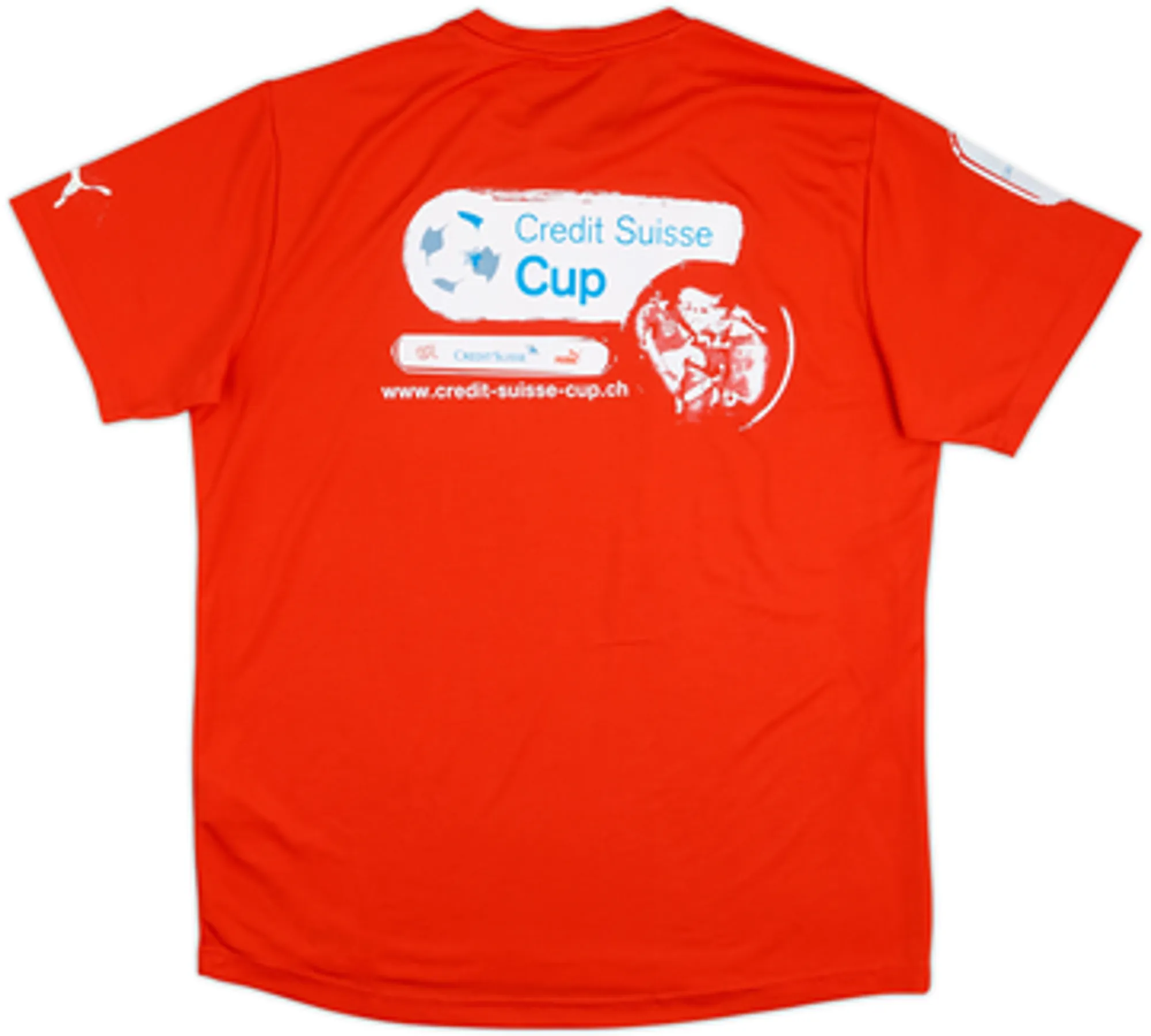 2008-09 Switzerland Puma 'Credit Suisse Cup' Training Shirt - 6/10 - (L)