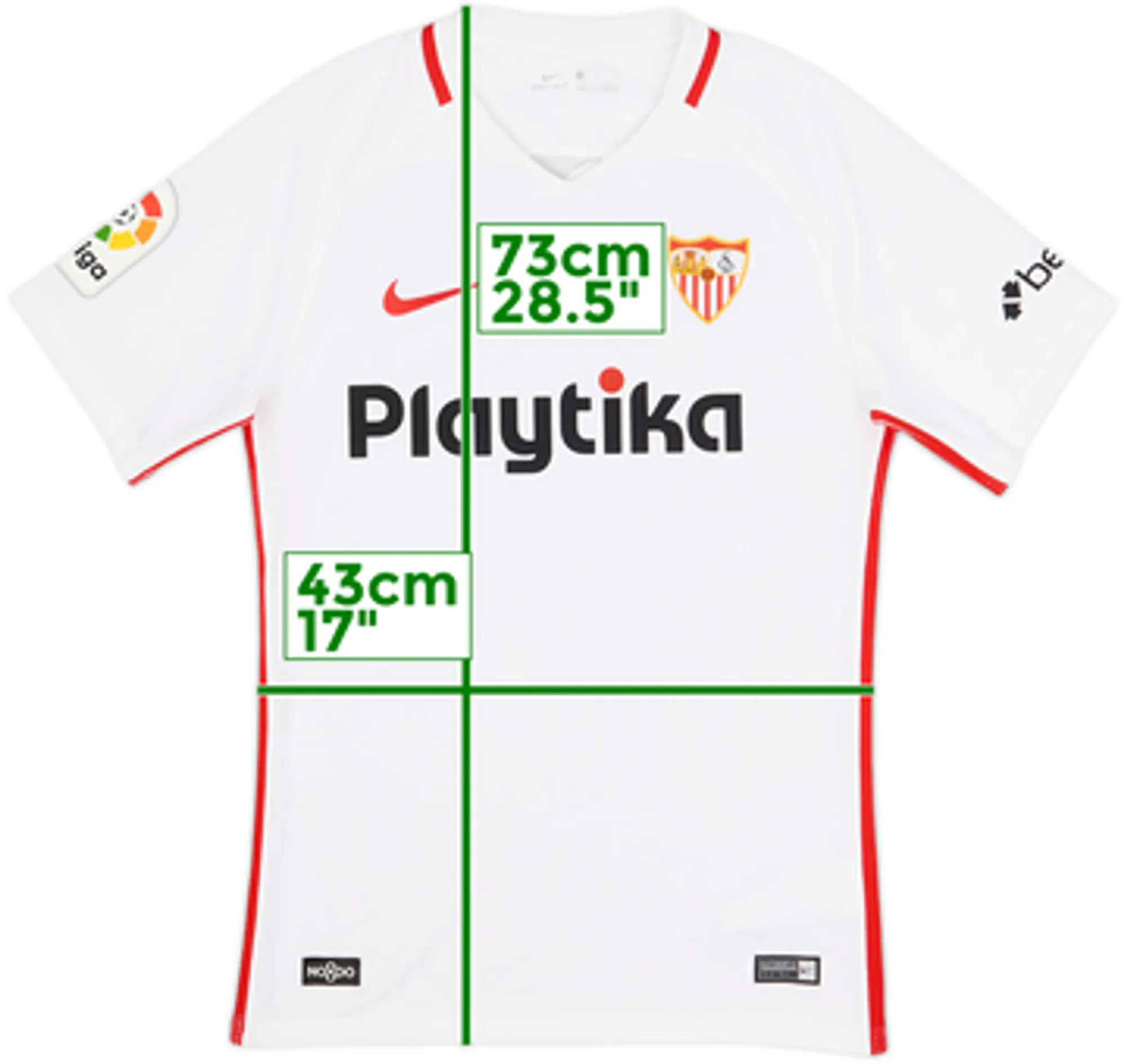 2018-19 Sevilla Home Shirt - 10/10 - (S)