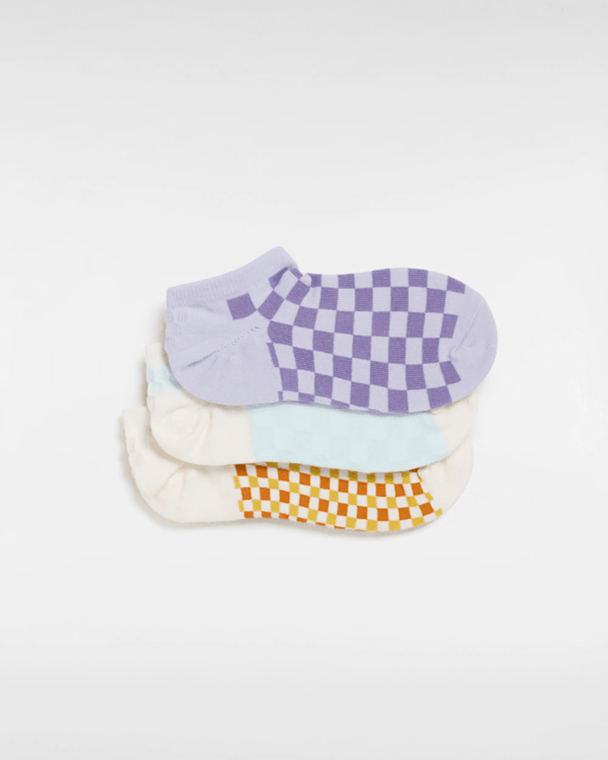 Vans - Vans Kick Socks (3 Pair), Woman, Purple